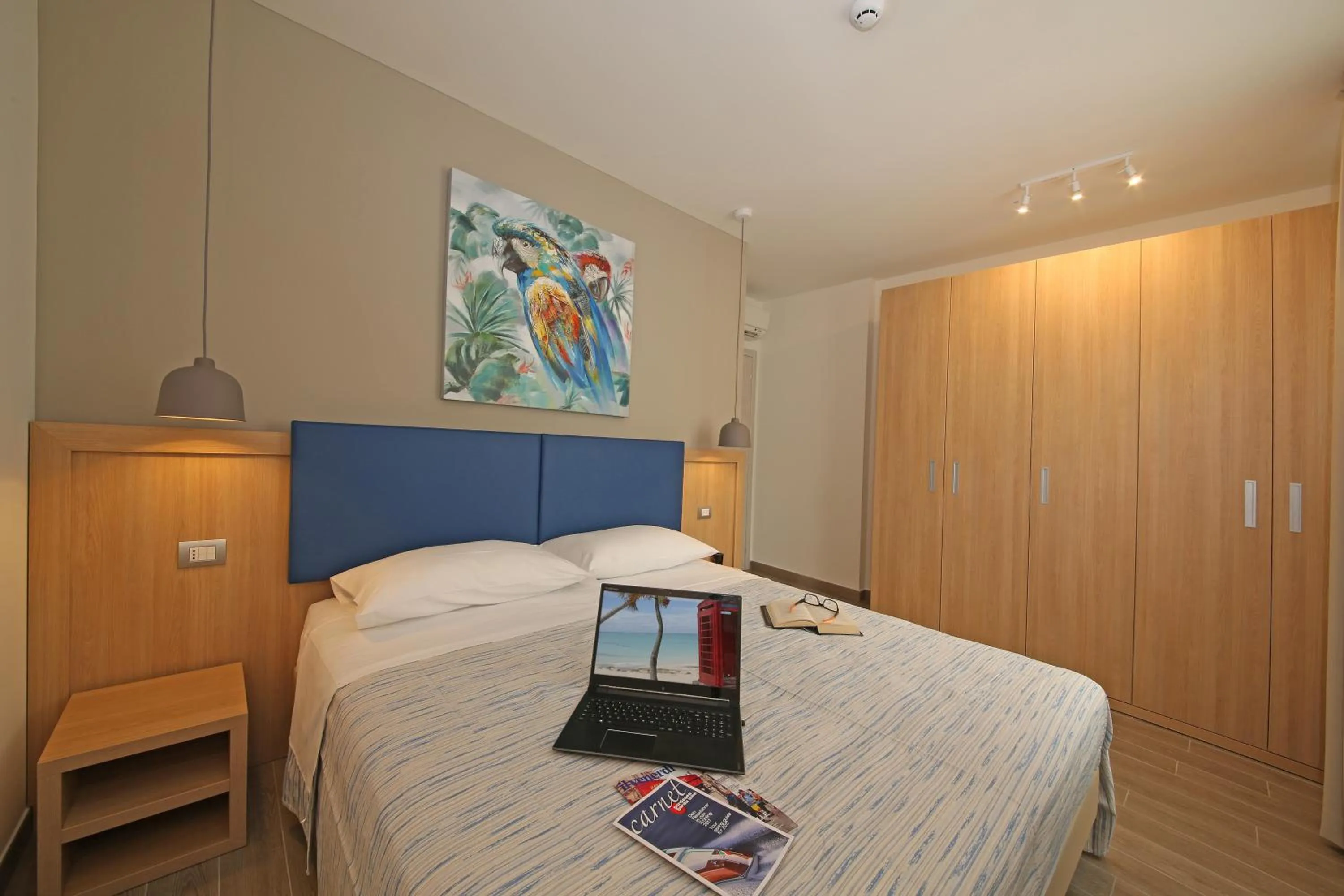 Bedroom, Bed in Appartamenti Bellavista