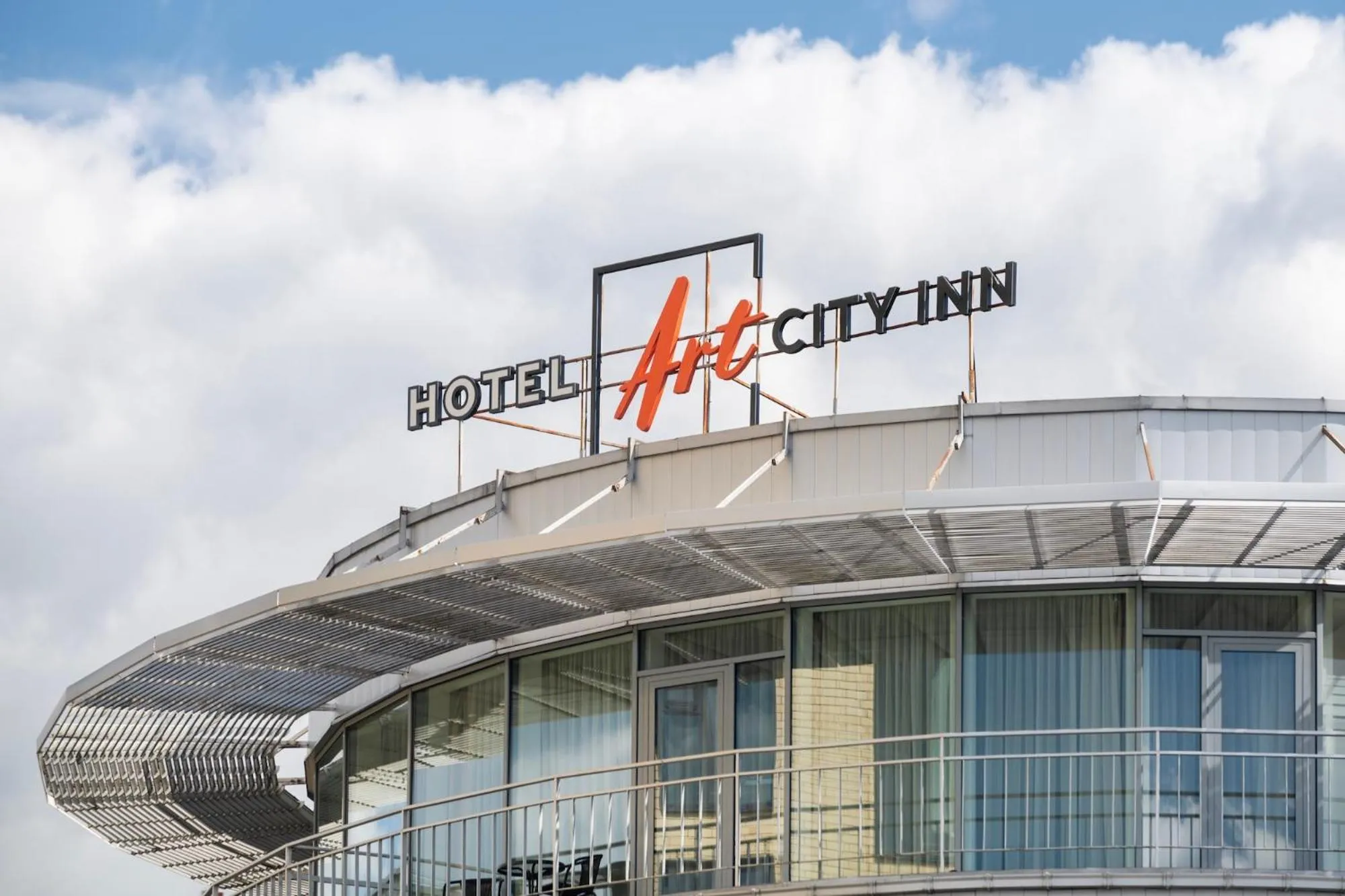 Logo/Certificate/Sign in Art City Inn