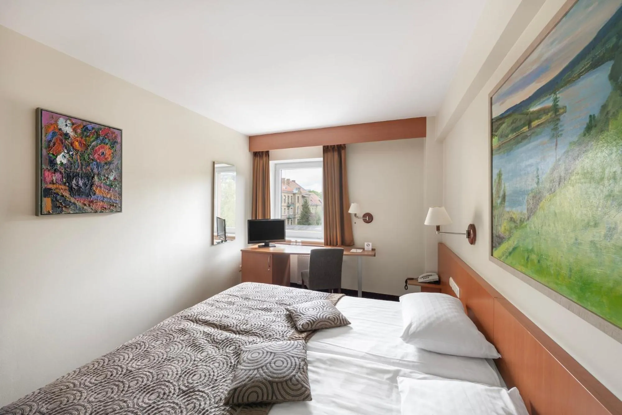 TV and multimedia, Bed in Art City Inn