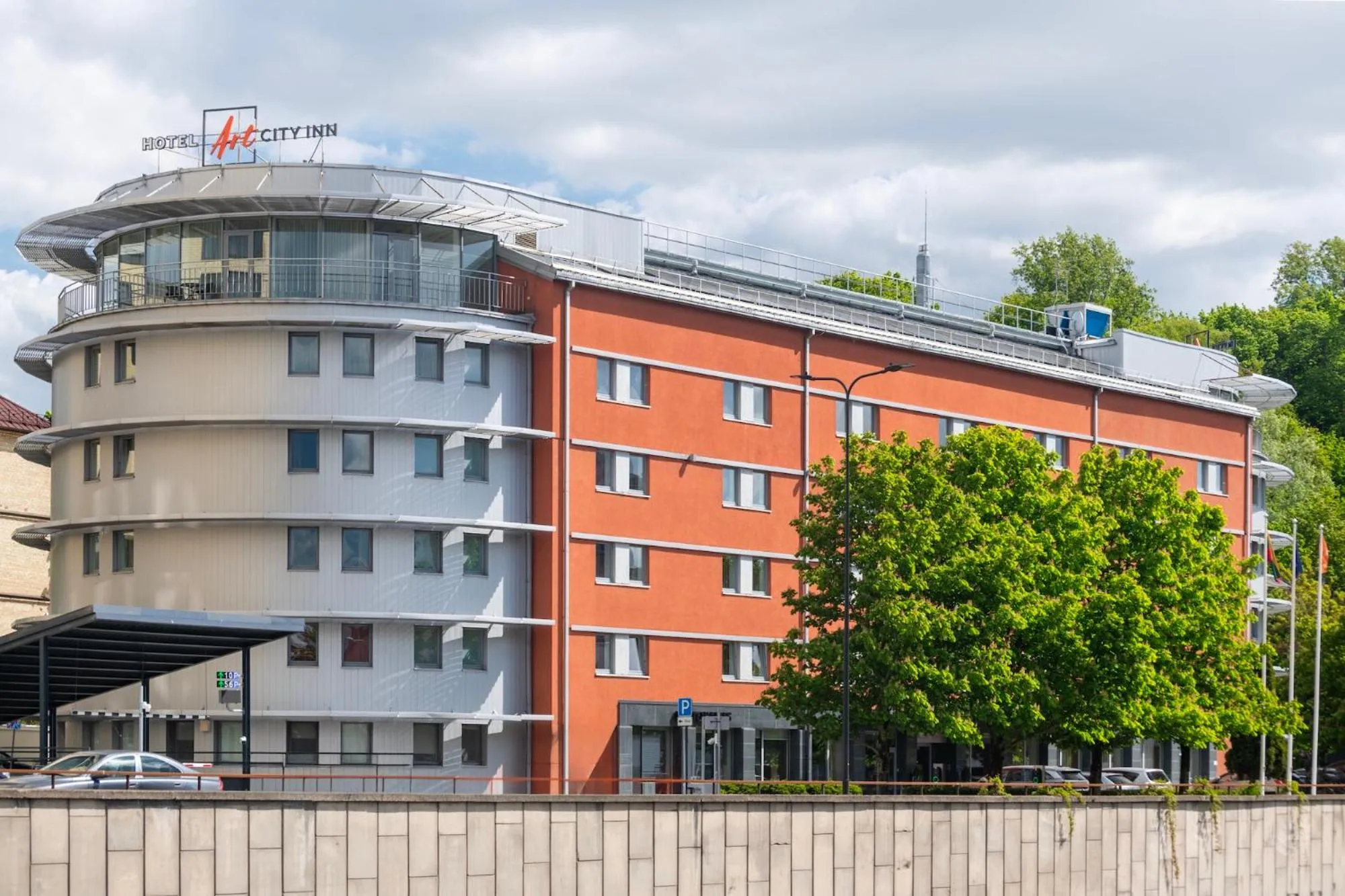 Property building in Art City Inn