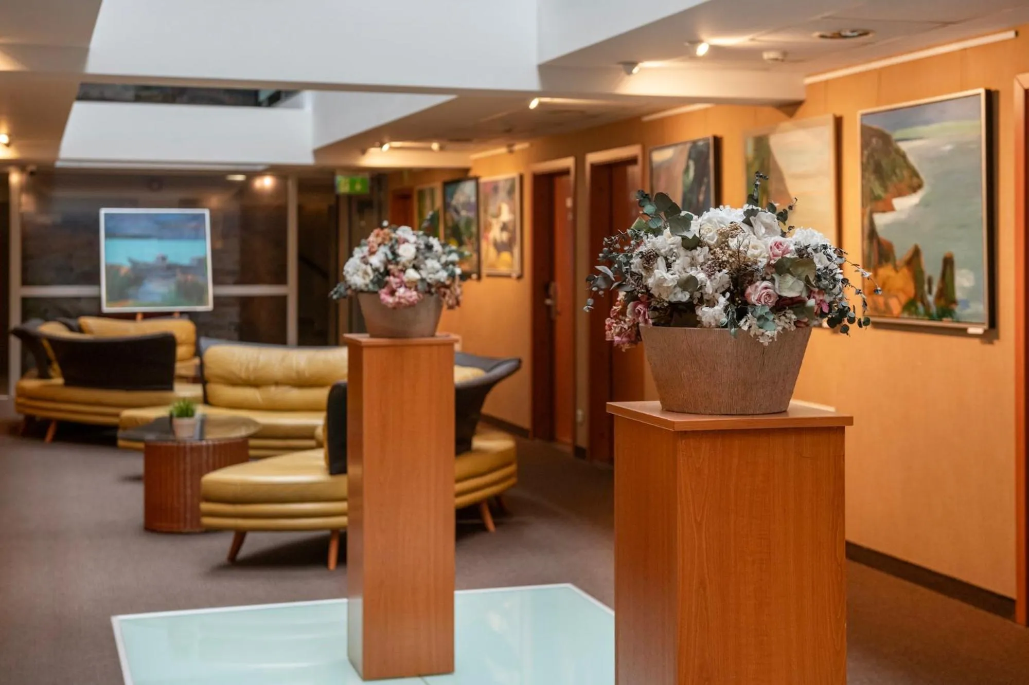 Decorative detail in Art City Inn