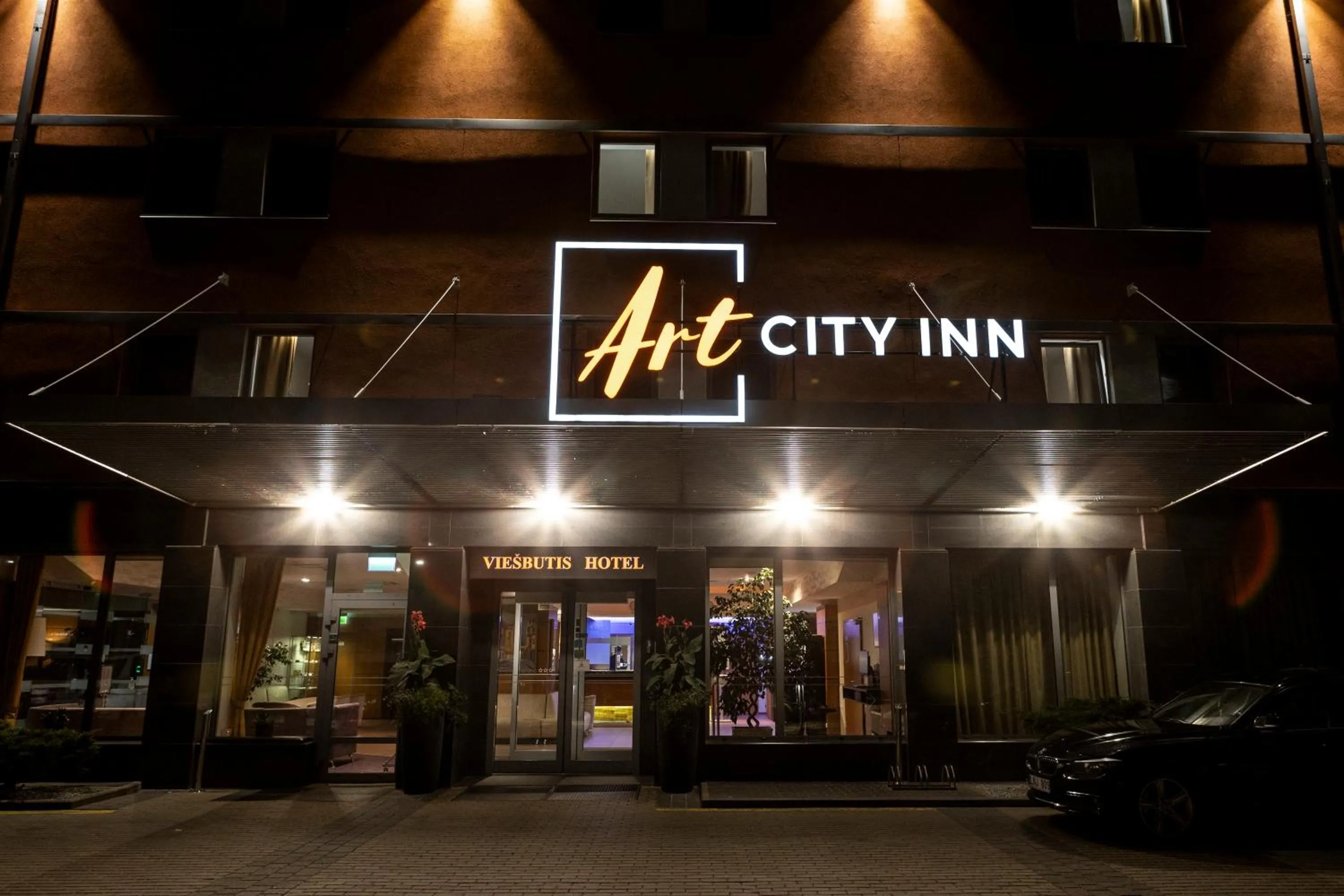 Property building in Art City Inn