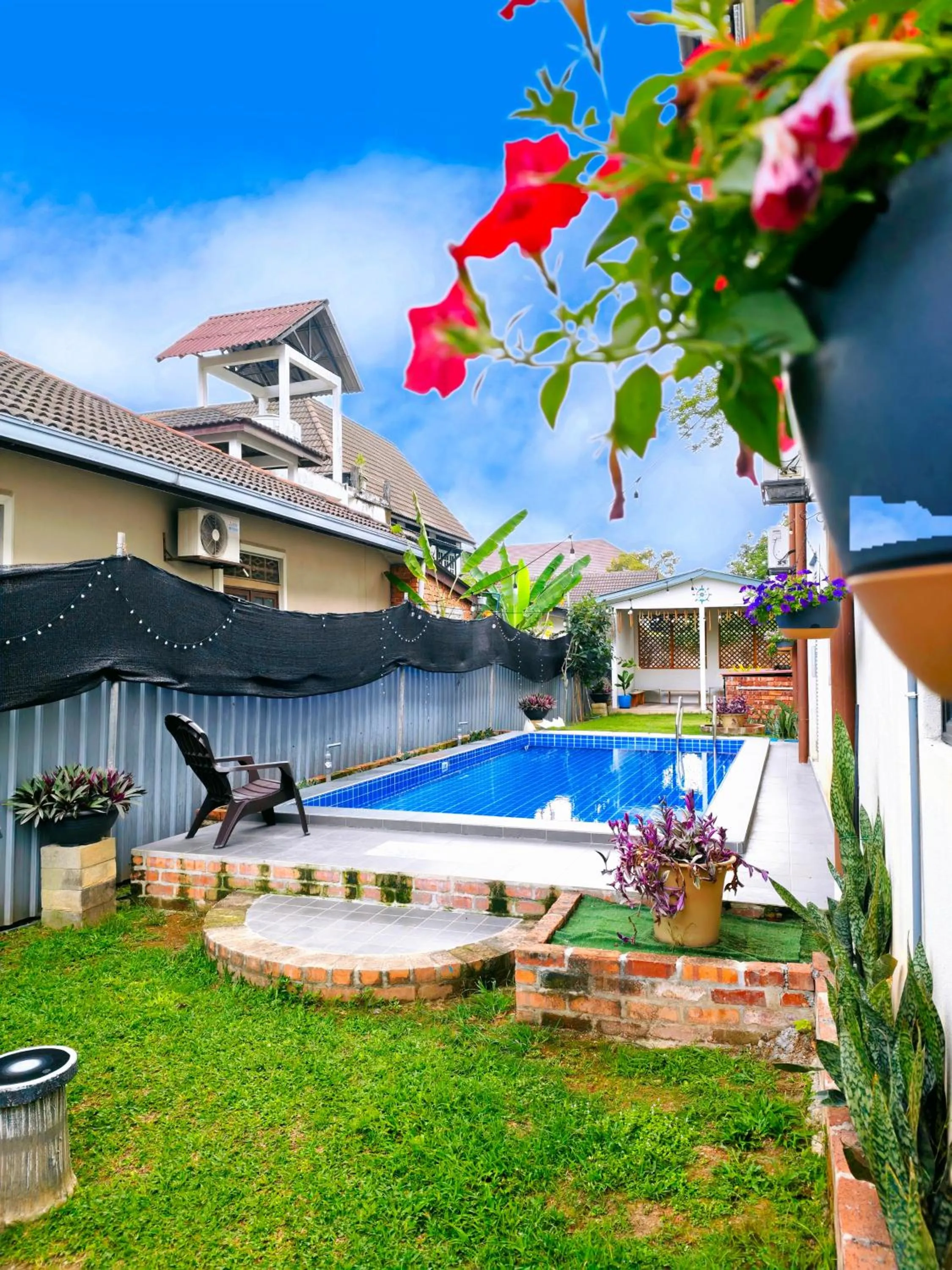 Garden view in Villa 223