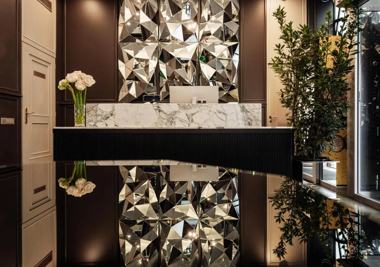 Lobby or reception in St Palace Hotel