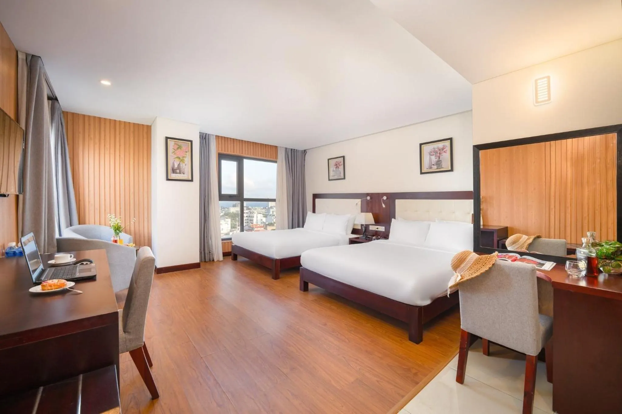 Photo of the whole room, Bed in Gemma Hotel & Apartment Near Dragon Bridge