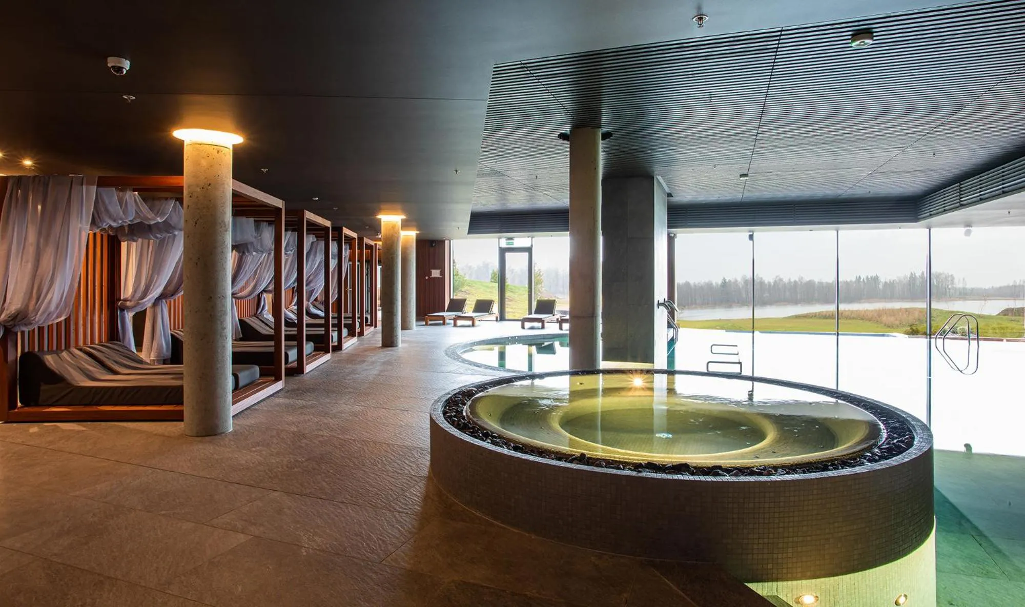 Hot Tub in Vilnius Grand Resort