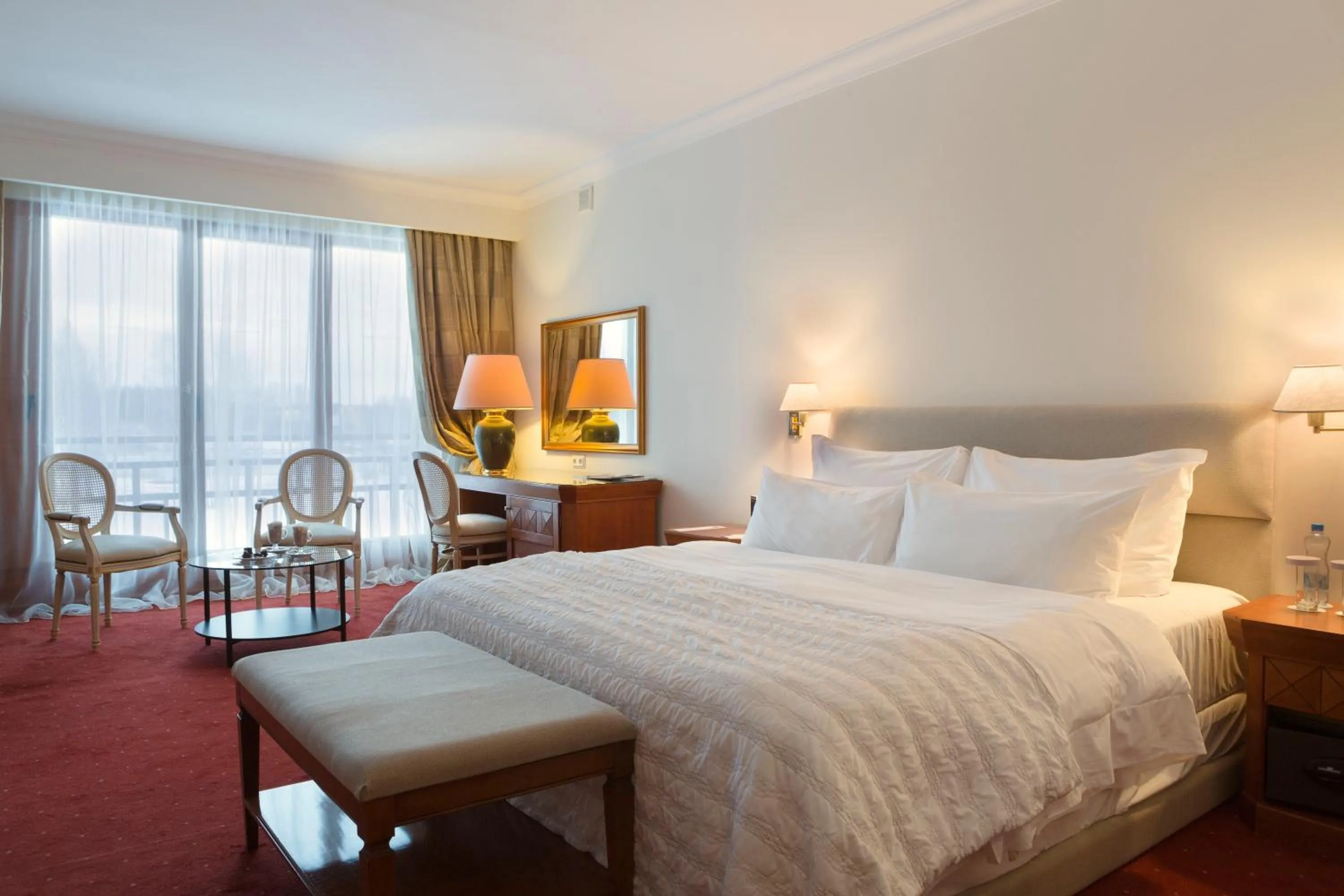 Bedroom, Bed in Vilnius Grand Resort