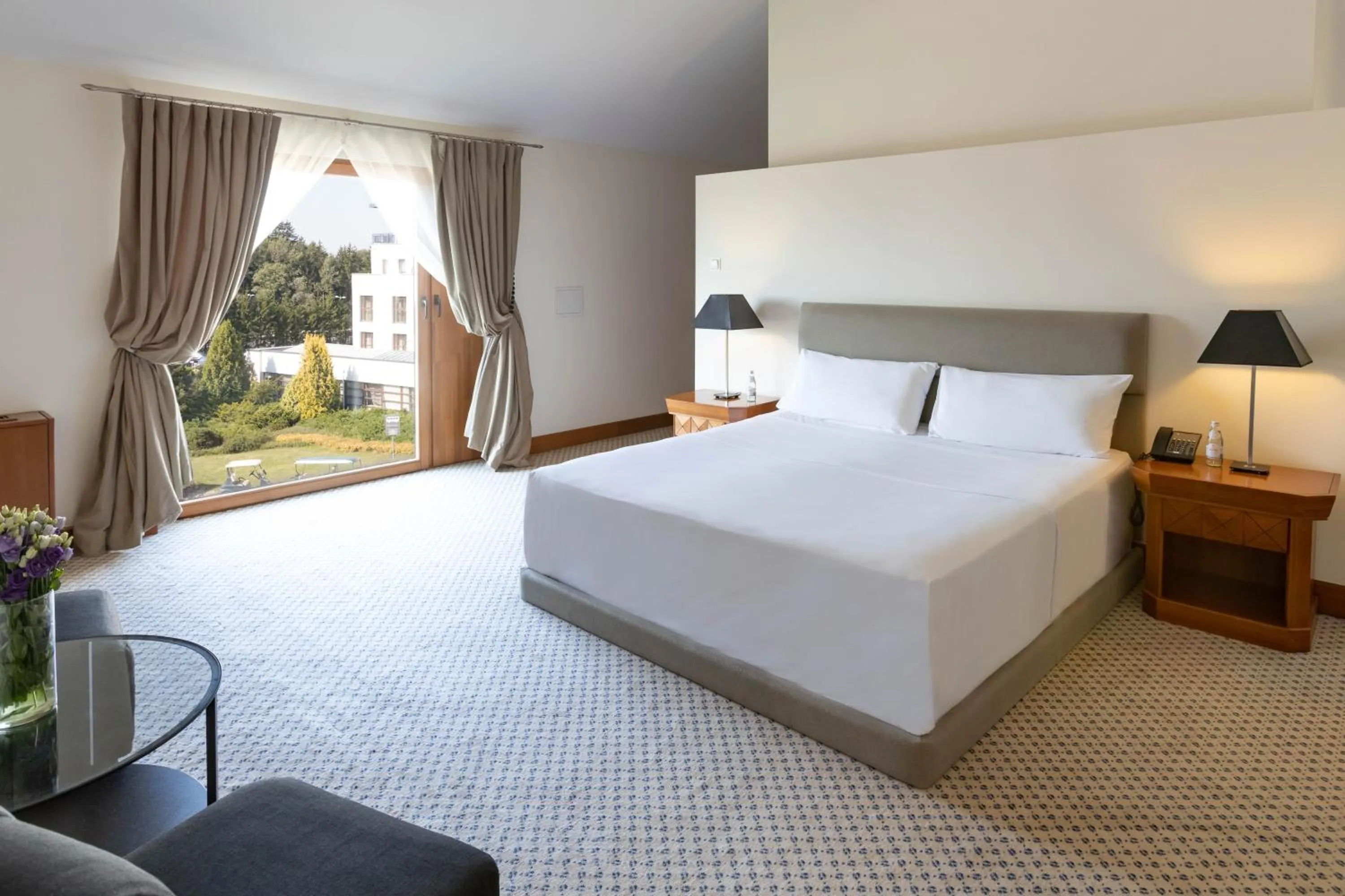 Bedroom, Bed in Vilnius Grand Resort