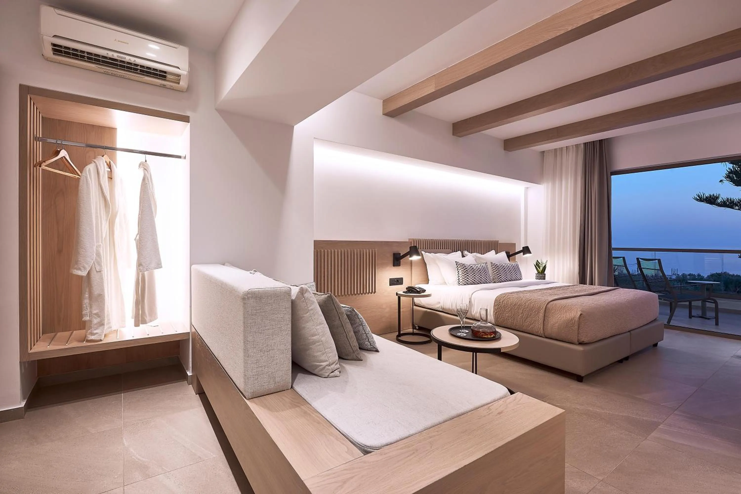 Photo of the whole room in Coriva Beach Hotel & Bungalows