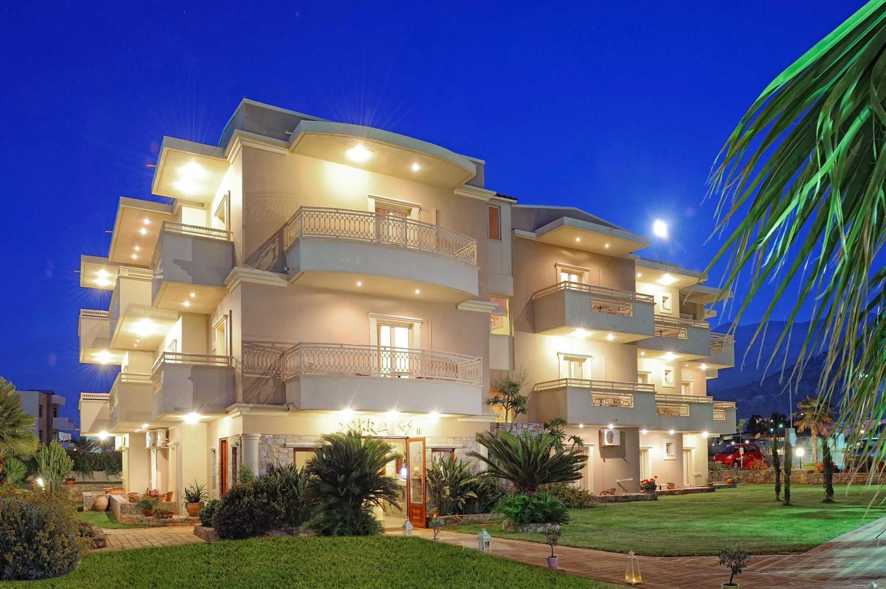 Property building in Socrates Hotel Malia Beach