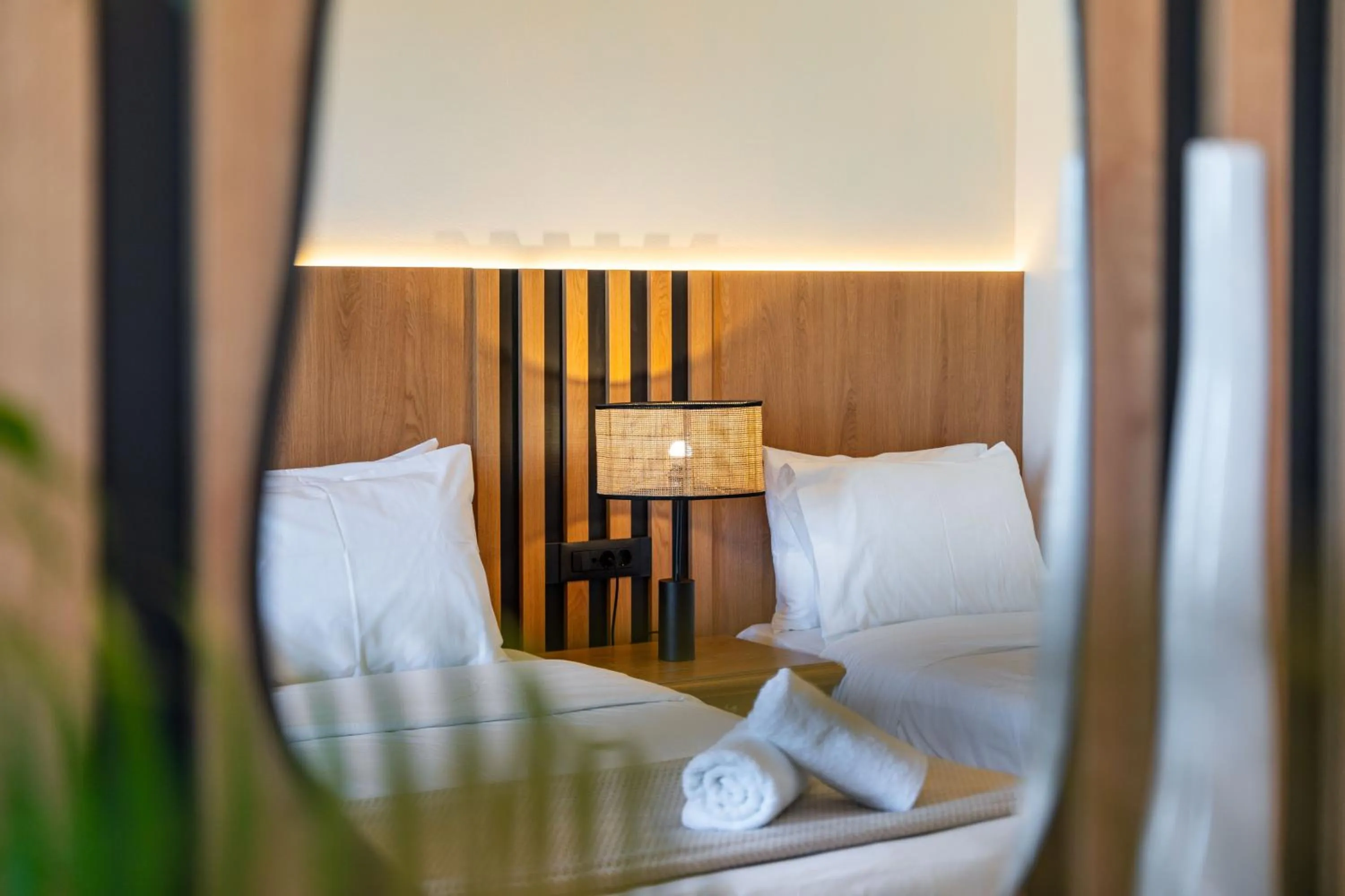 Bed in Socrates Hotel Malia Beach