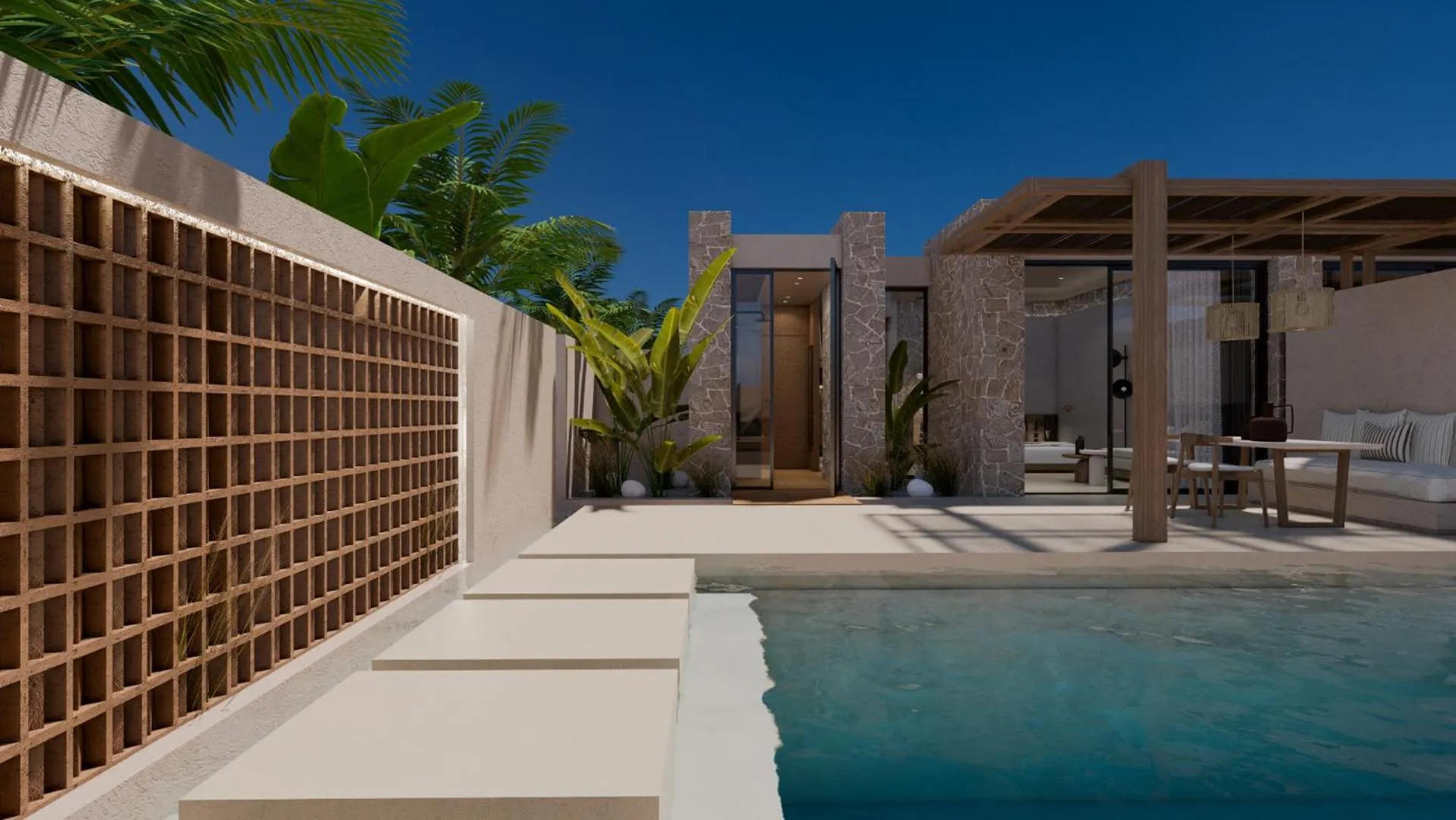 Property building in Socrates Hotel Malia Beach