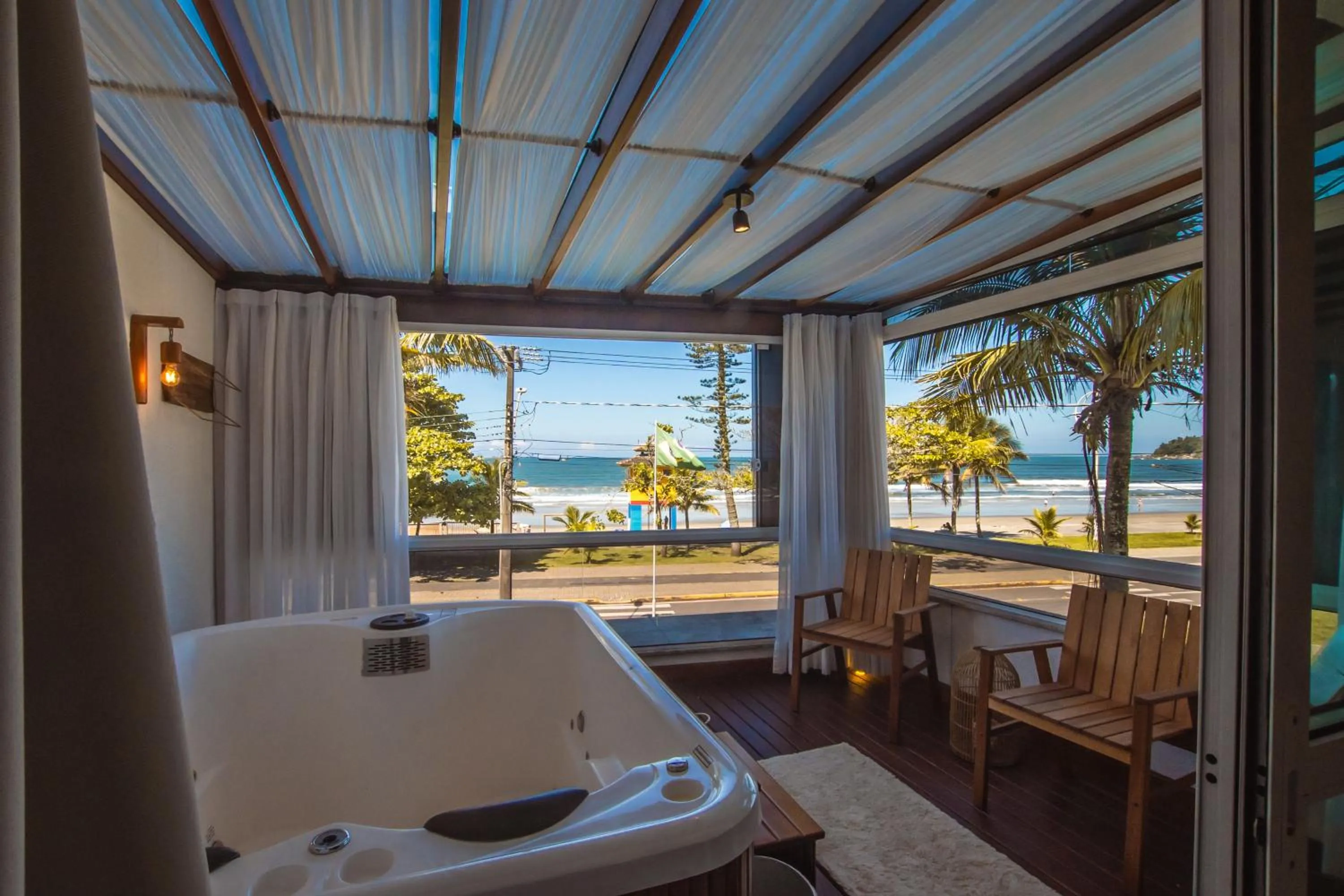 Natural landscape in Hotel VillaReal Guaratuba - Caieiras