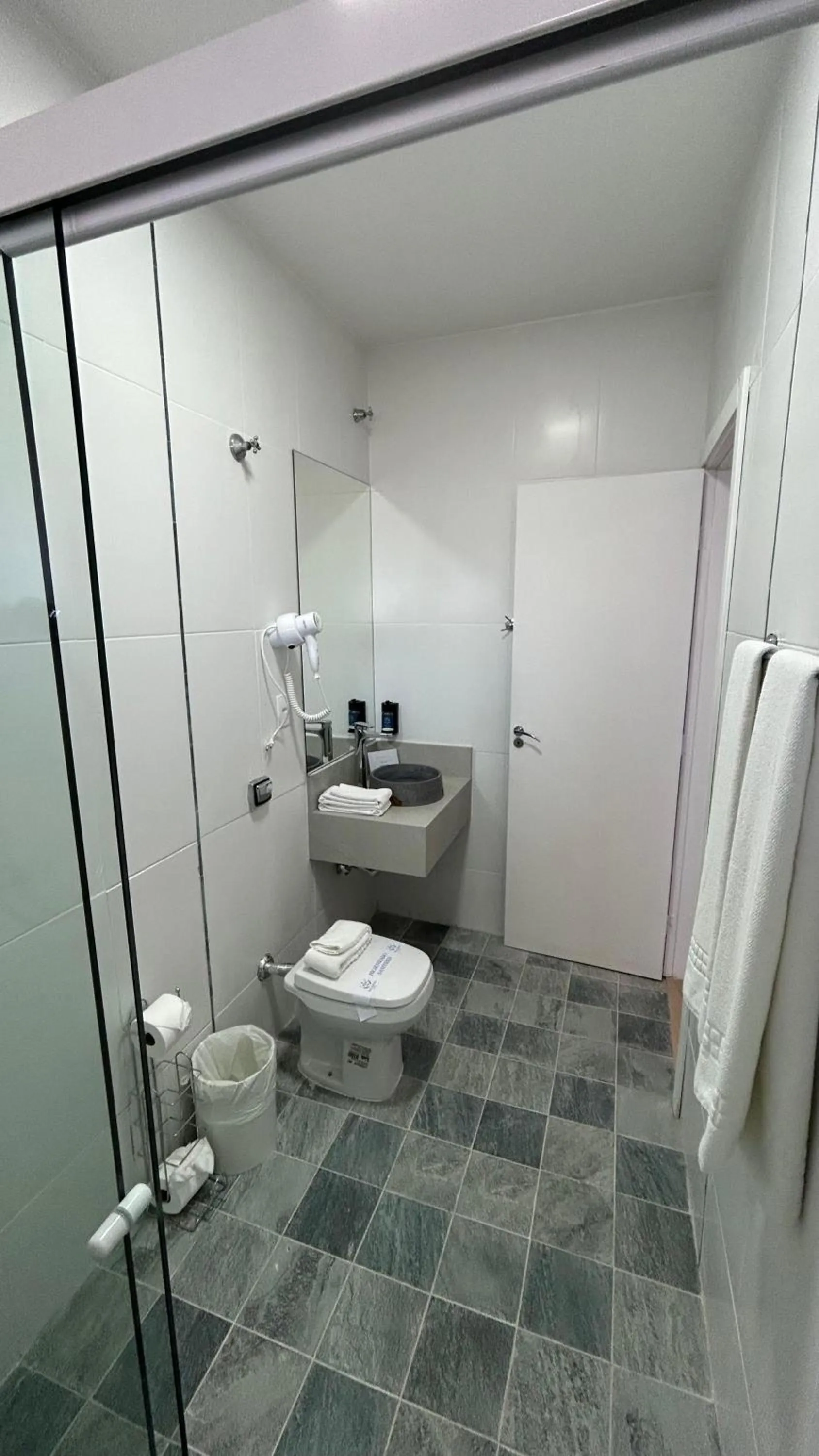 Bathroom in Hotel VillaReal Guaratuba - Caieiras