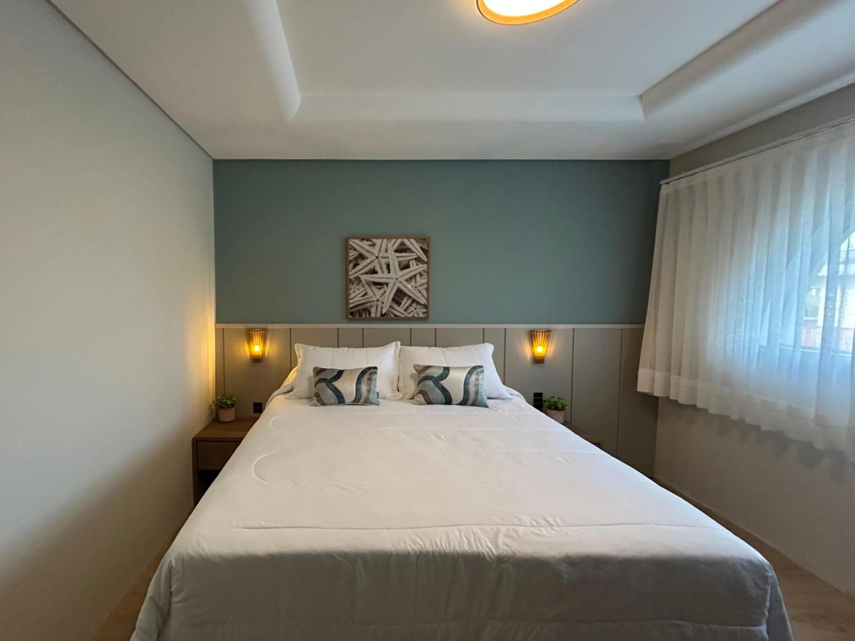 Bed in Hotel VillaReal Guaratuba - Caieiras