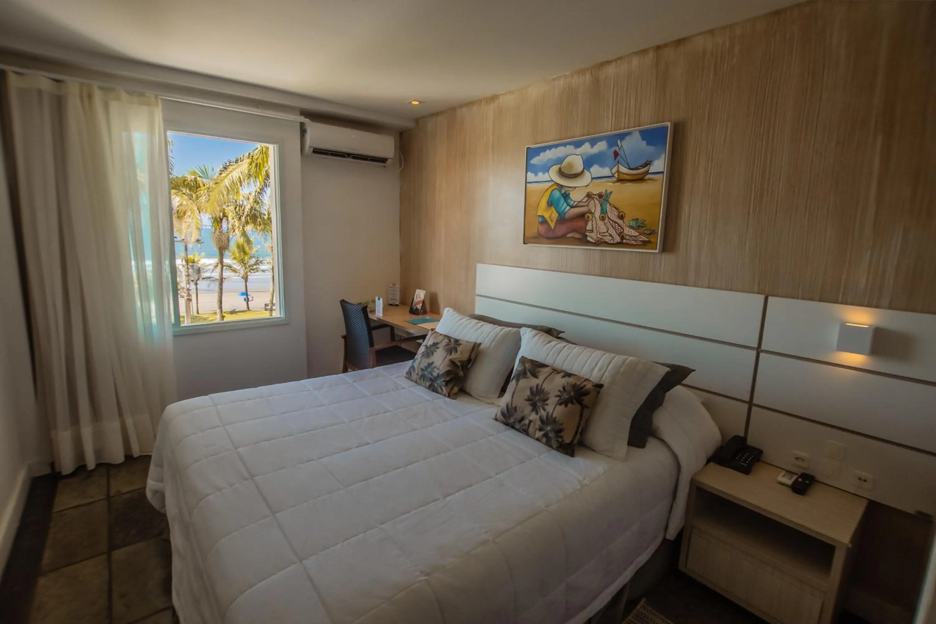 Bed in Hotel VillaReal Guaratuba - Caieiras