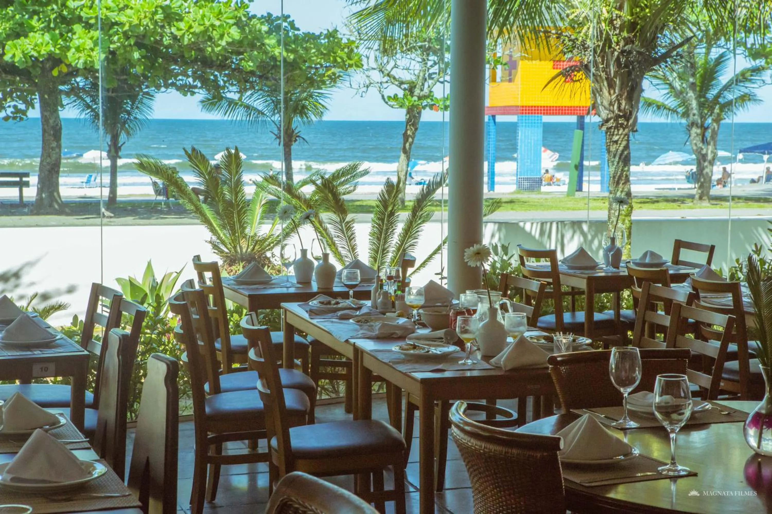 Restaurant/places to eat in Hotel VillaReal Guaratuba - Caieiras