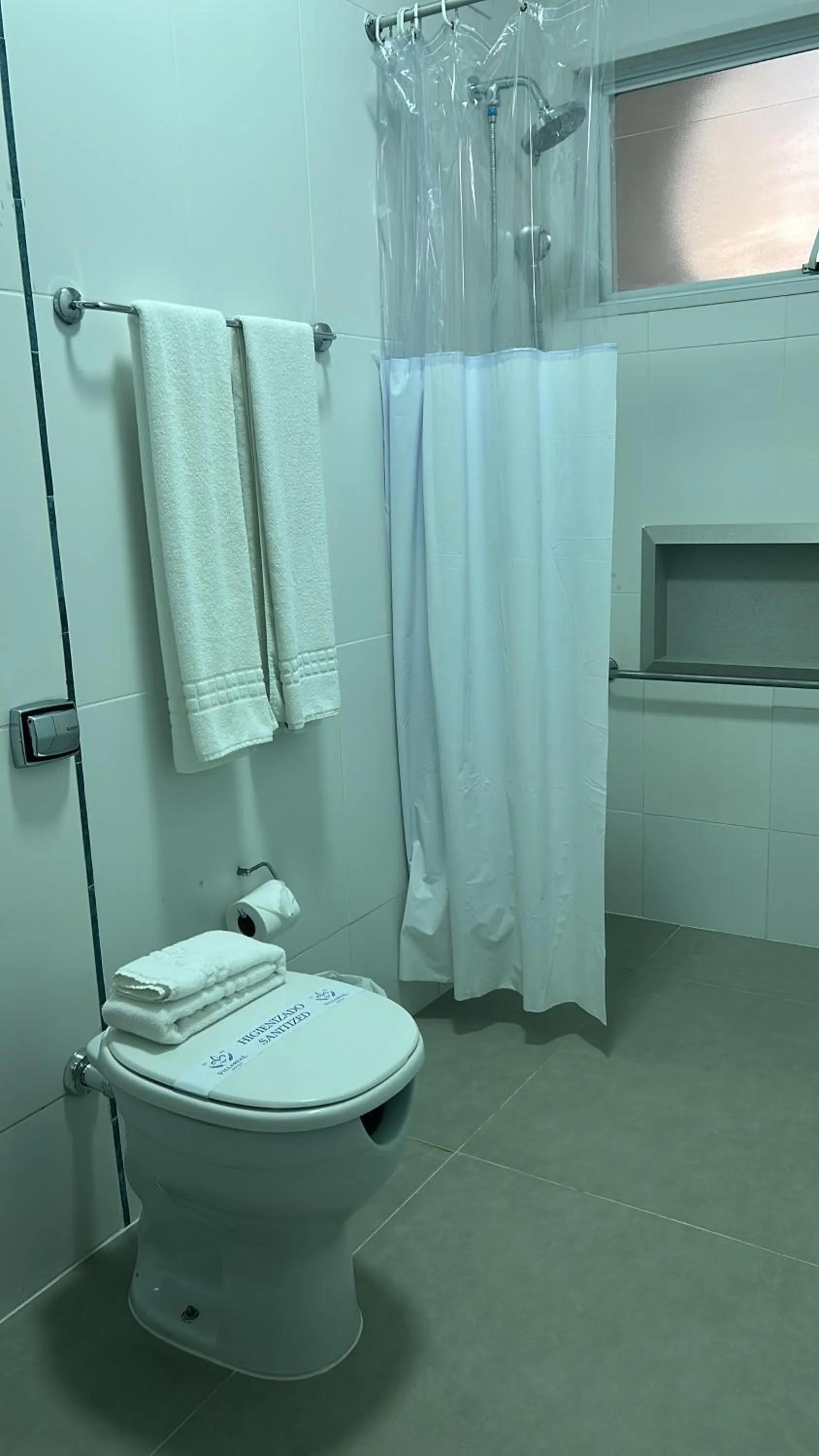 Bathroom in Hotel VillaReal Guaratuba - Caieiras