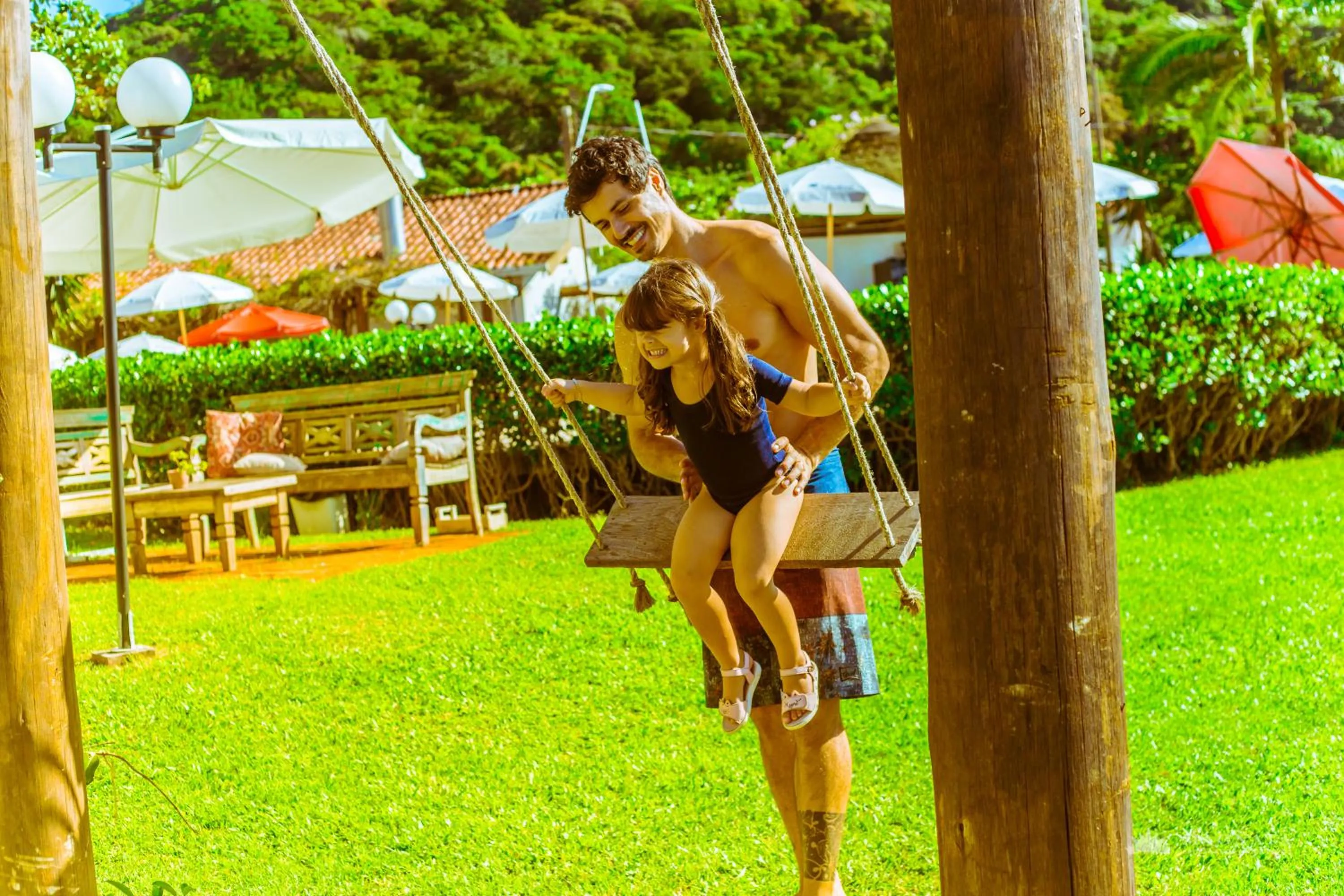 Garden in Hotel VillaReal Guaratuba - Caieiras