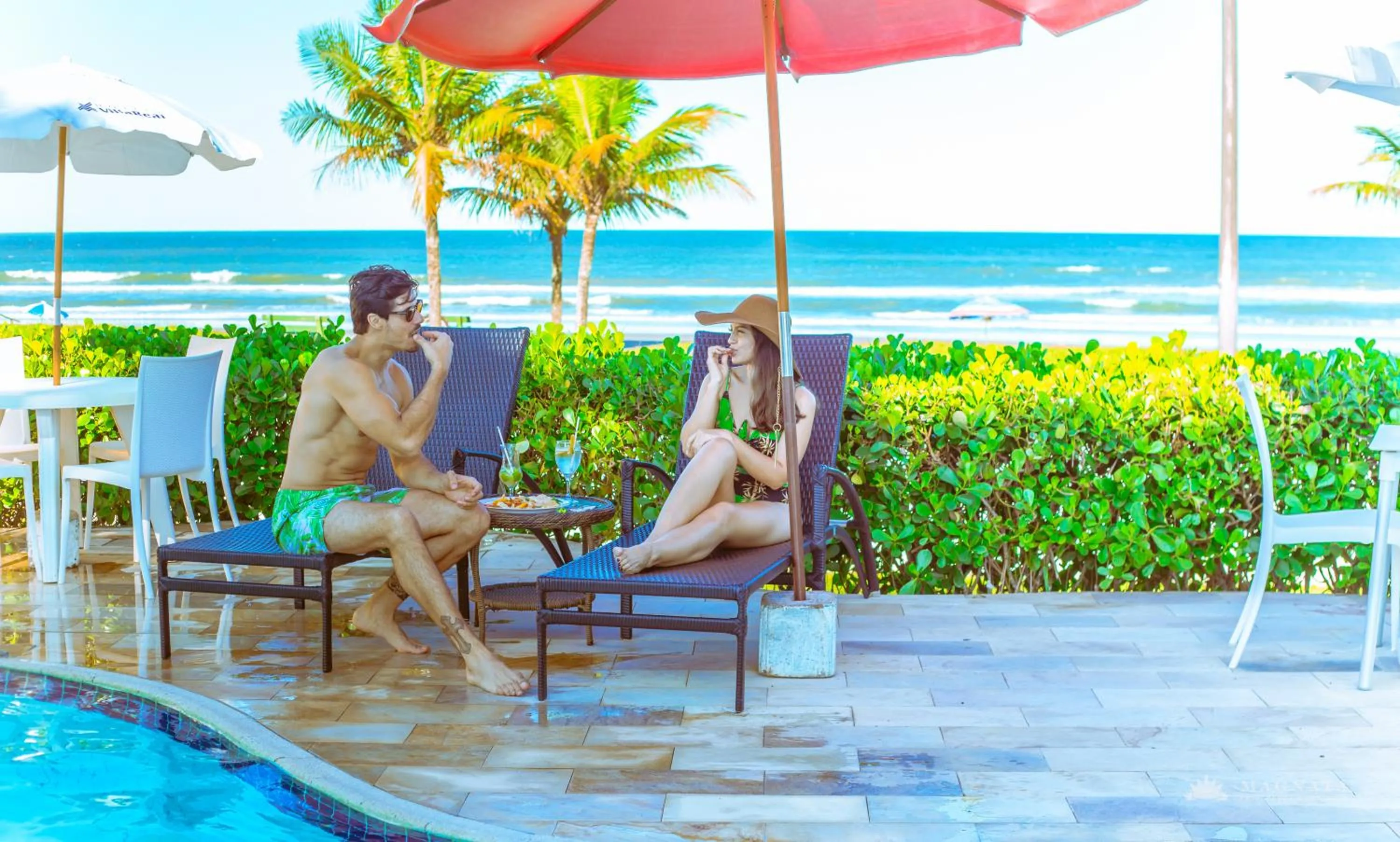 Restaurant/places to eat in Hotel VillaReal Guaratuba - Caieiras