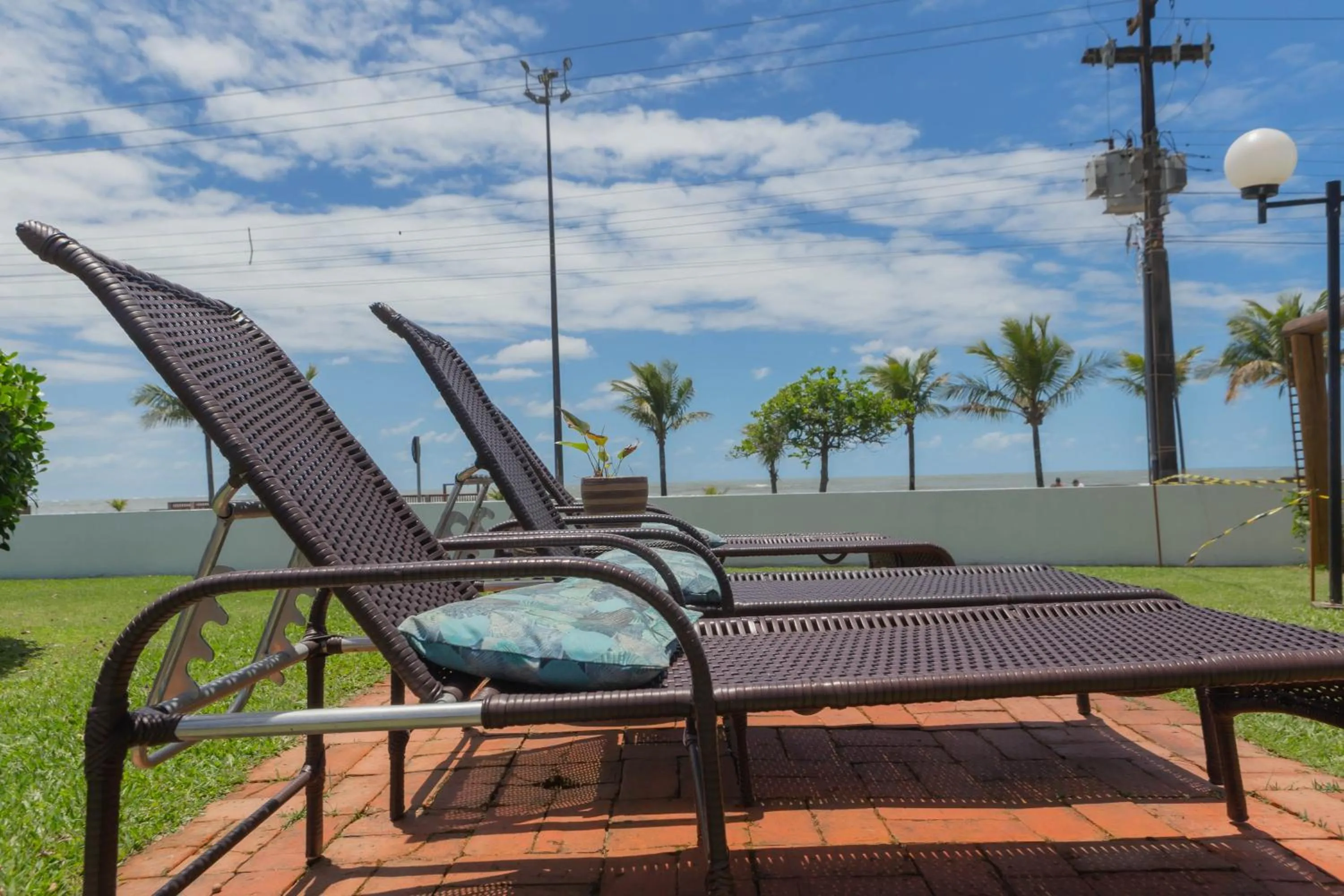 Garden in Hotel VillaReal Guaratuba - Caieiras