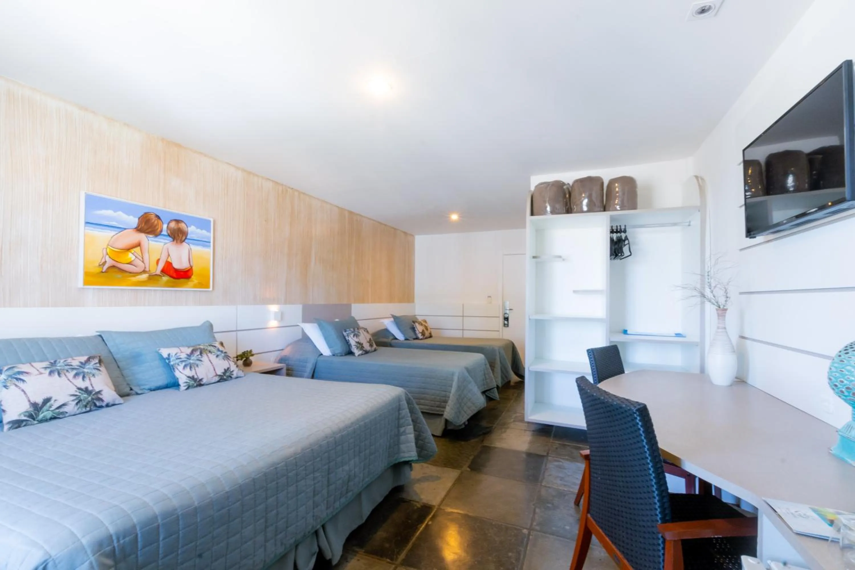 Bed in Hotel VillaReal Guaratuba - Caieiras