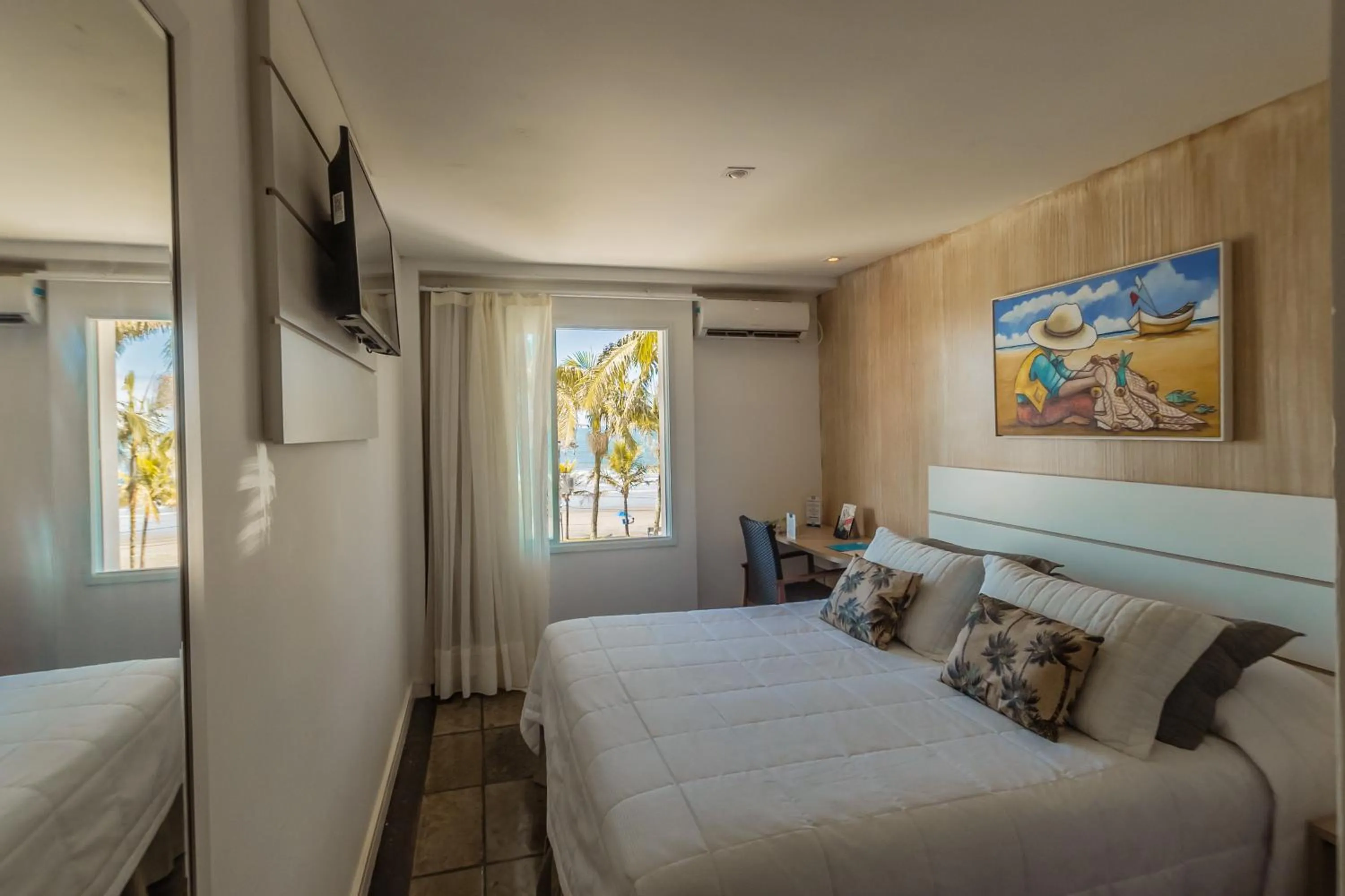 Bed in Hotel VillaReal Guaratuba - Caieiras