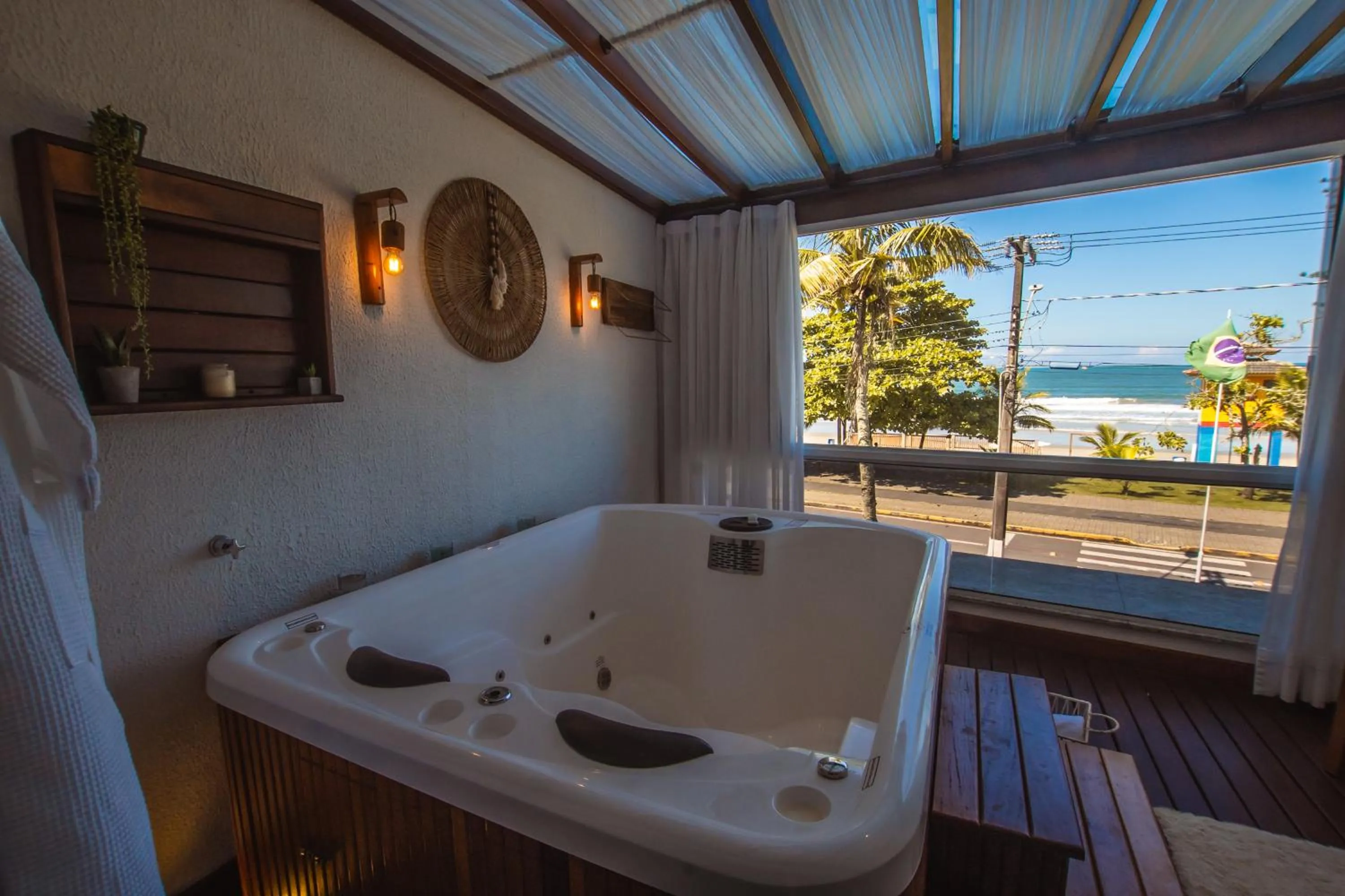 Natural landscape in Hotel VillaReal Guaratuba - Caieiras