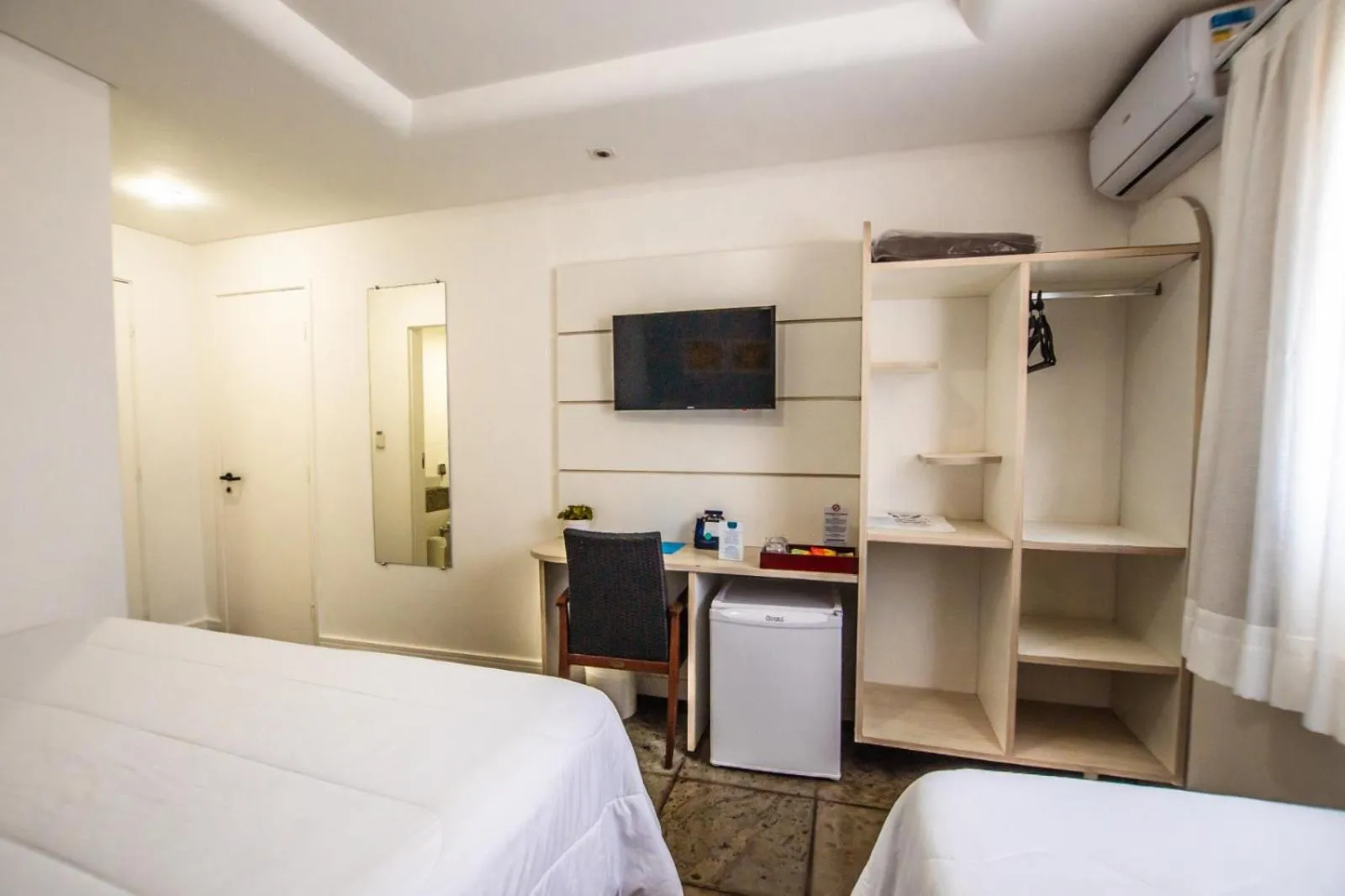 Bed in Hotel VillaReal Guaratuba - Caieiras