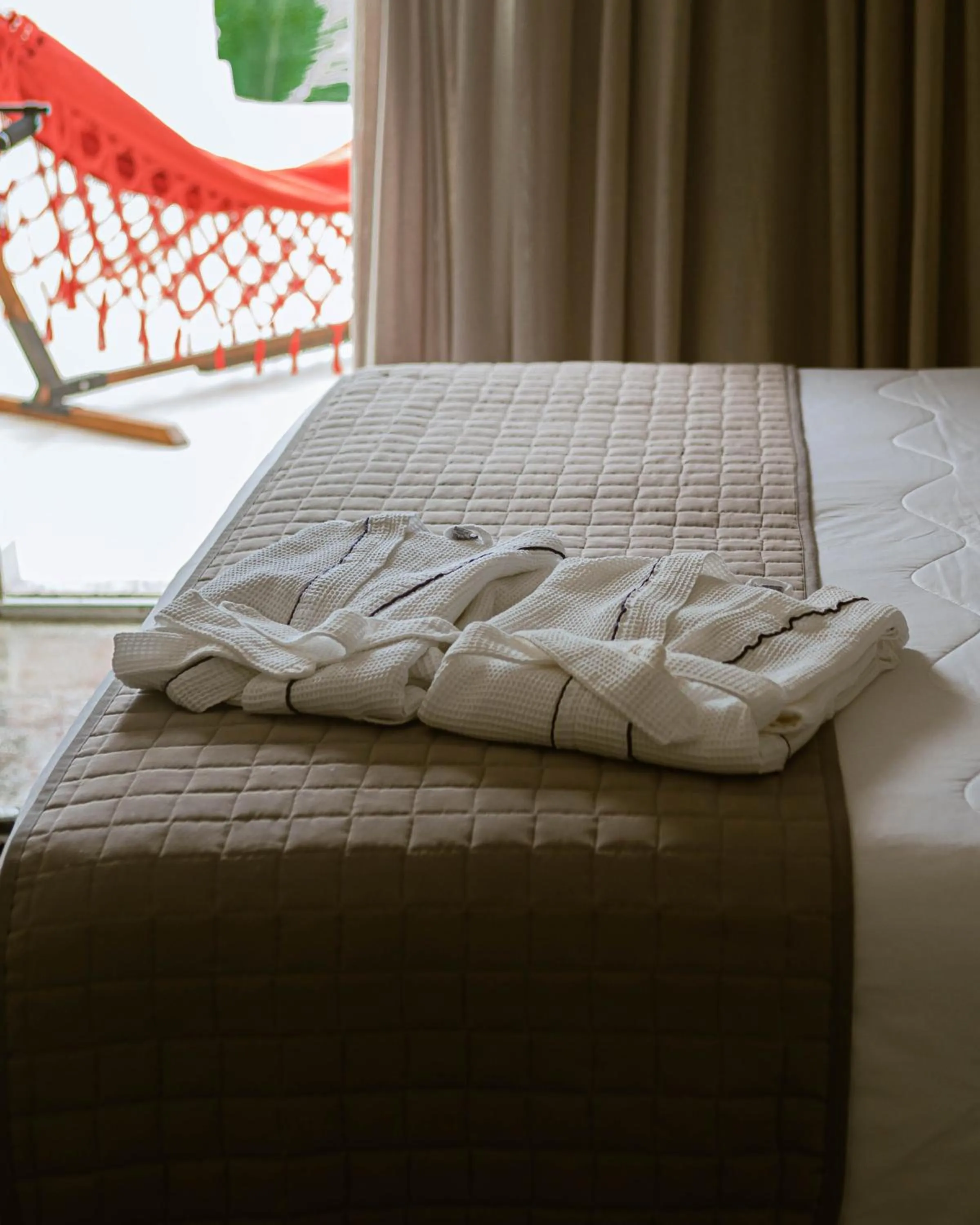 Bed in Hotel VillaReal Guaratuba - Caieiras