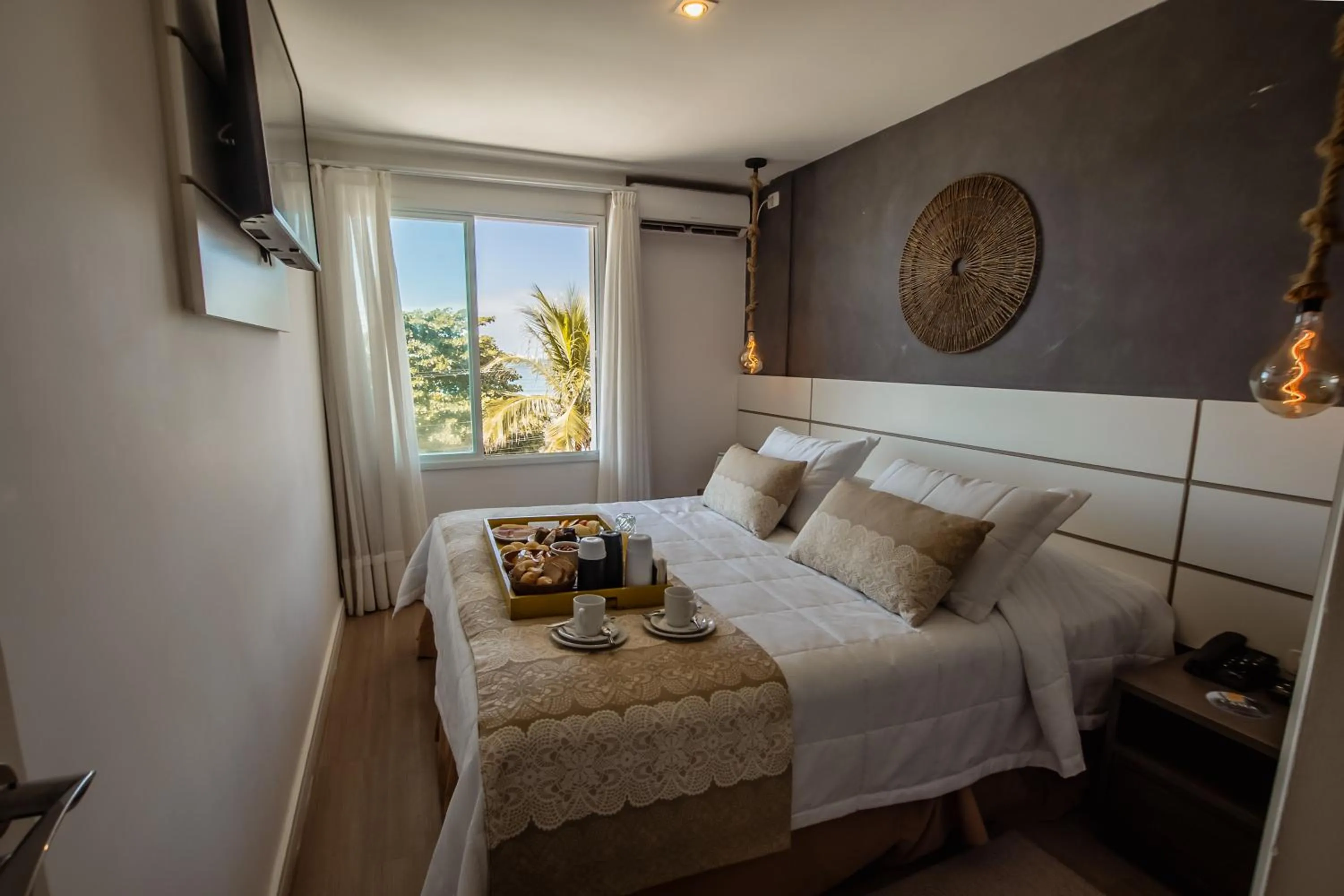 Bed in Hotel VillaReal Guaratuba - Caieiras