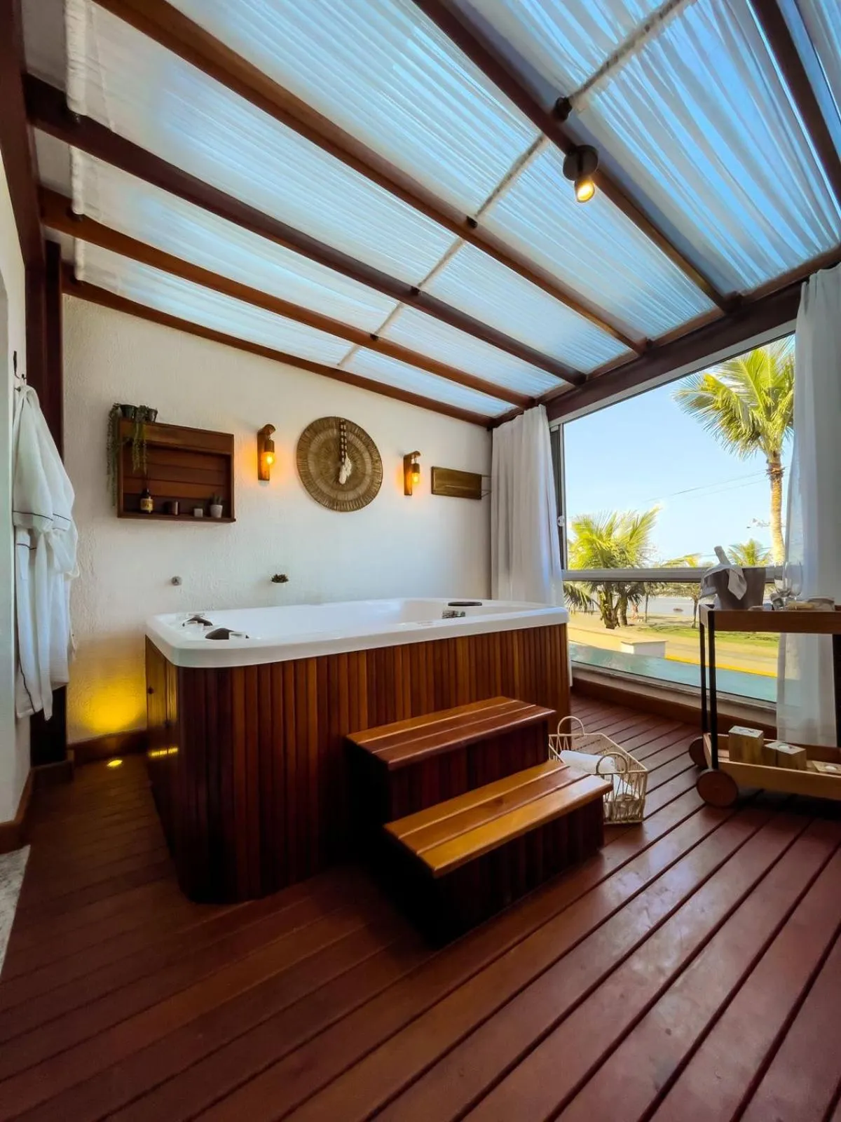 Hot Tub in Hotel VillaReal Guaratuba - Caieiras