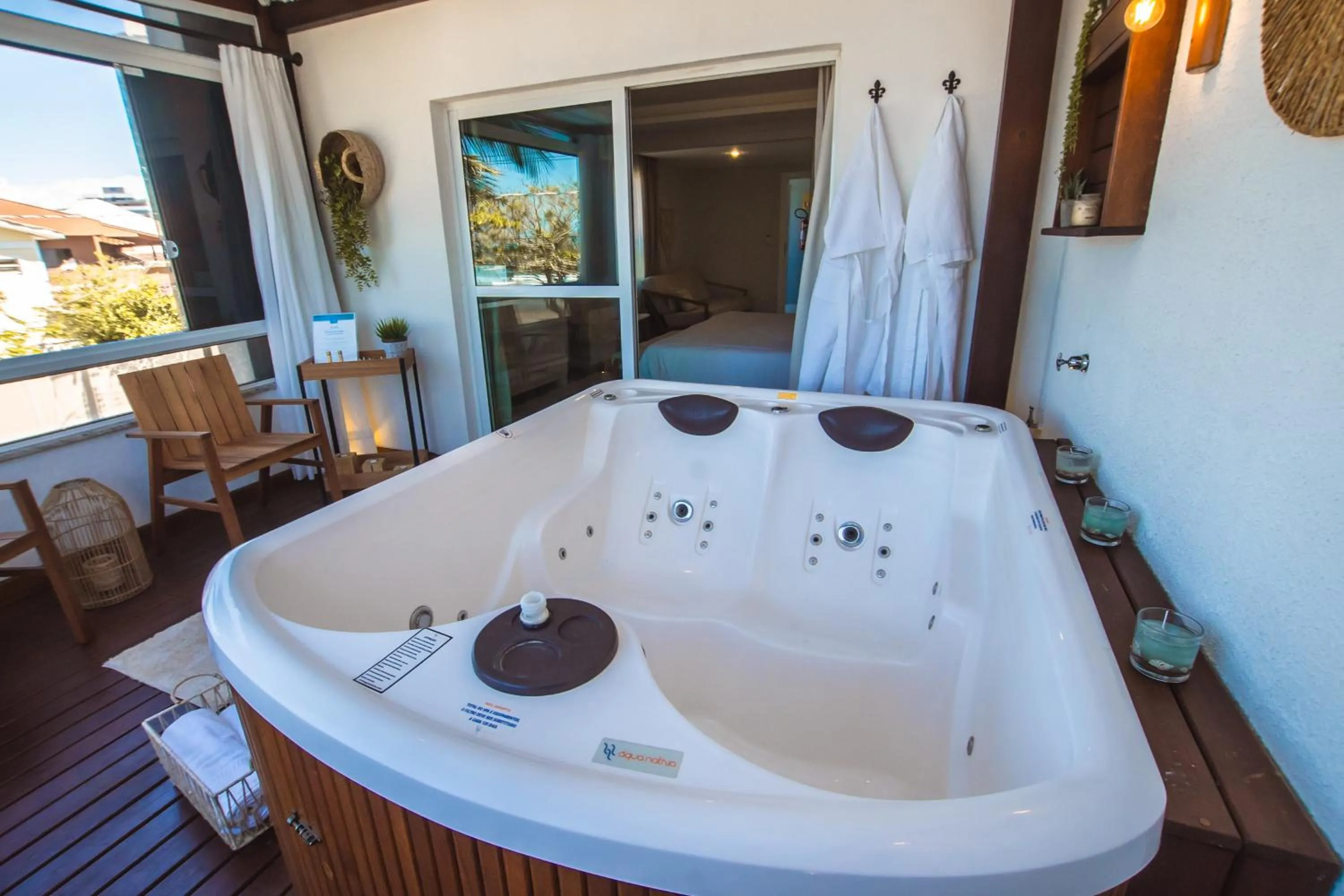 Hot Tub in Hotel VillaReal Guaratuba - Caieiras