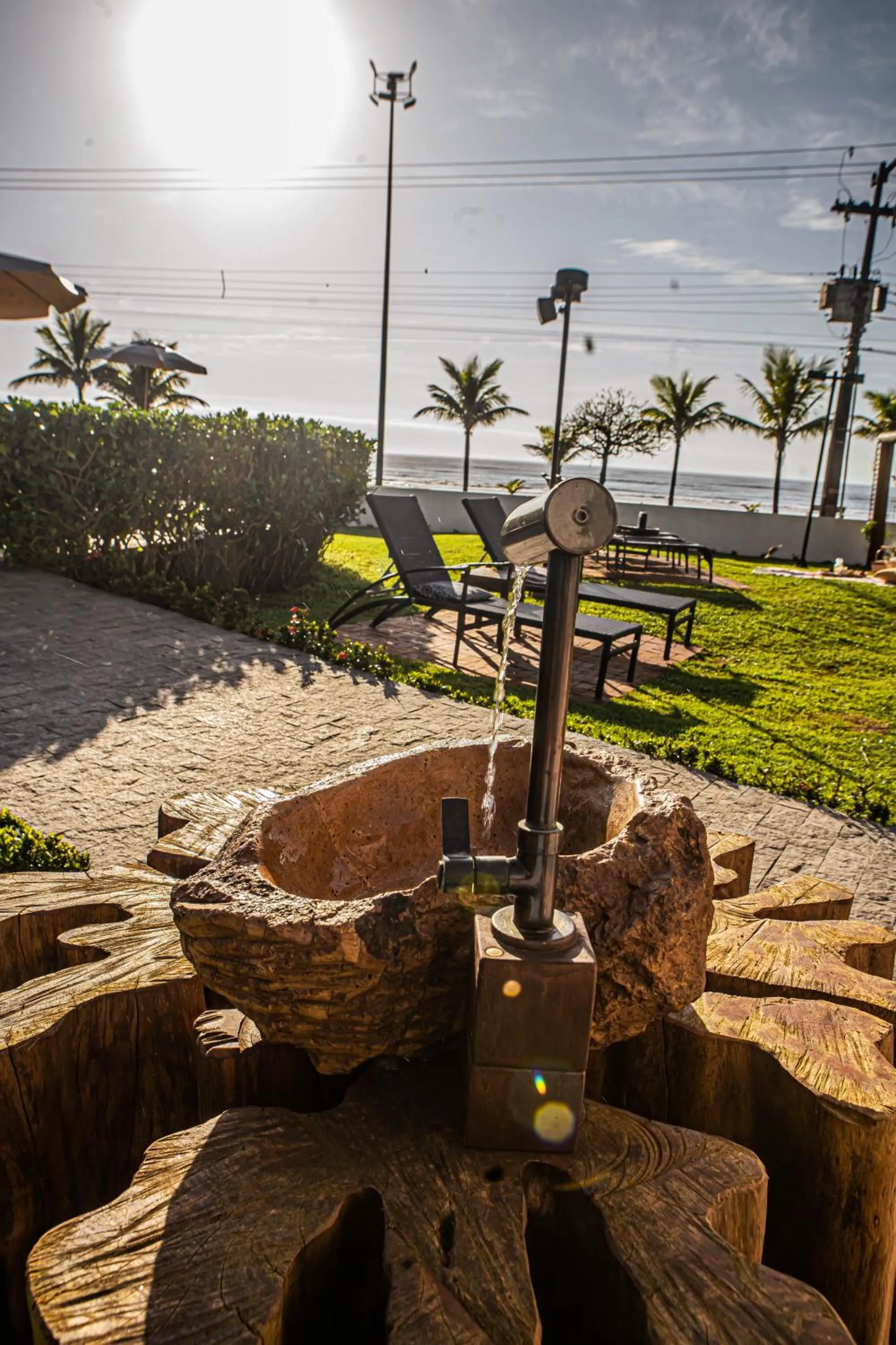 Garden in Hotel VillaReal Guaratuba - Caieiras