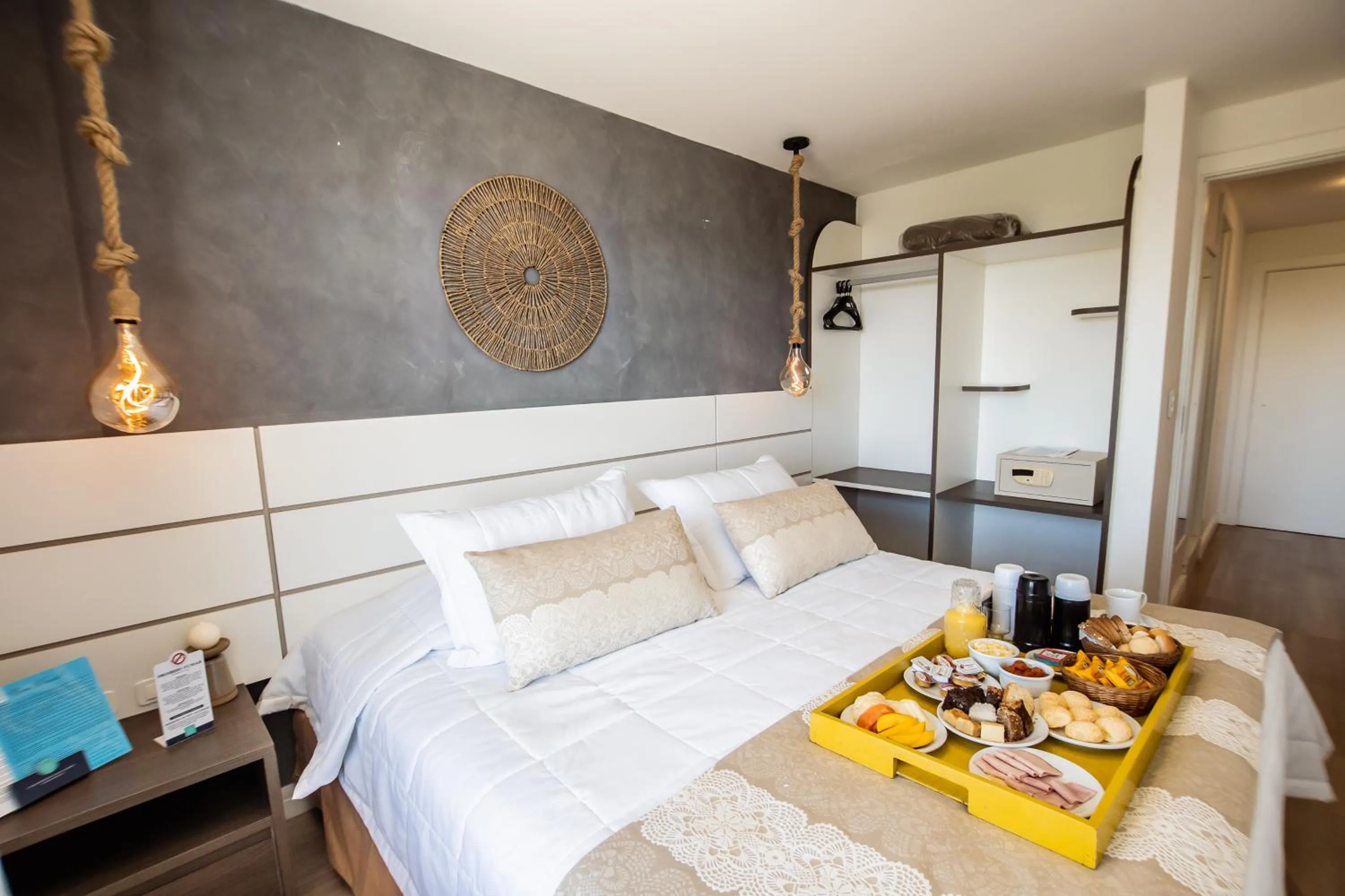 Bed in Hotel VillaReal Guaratuba - Caieiras