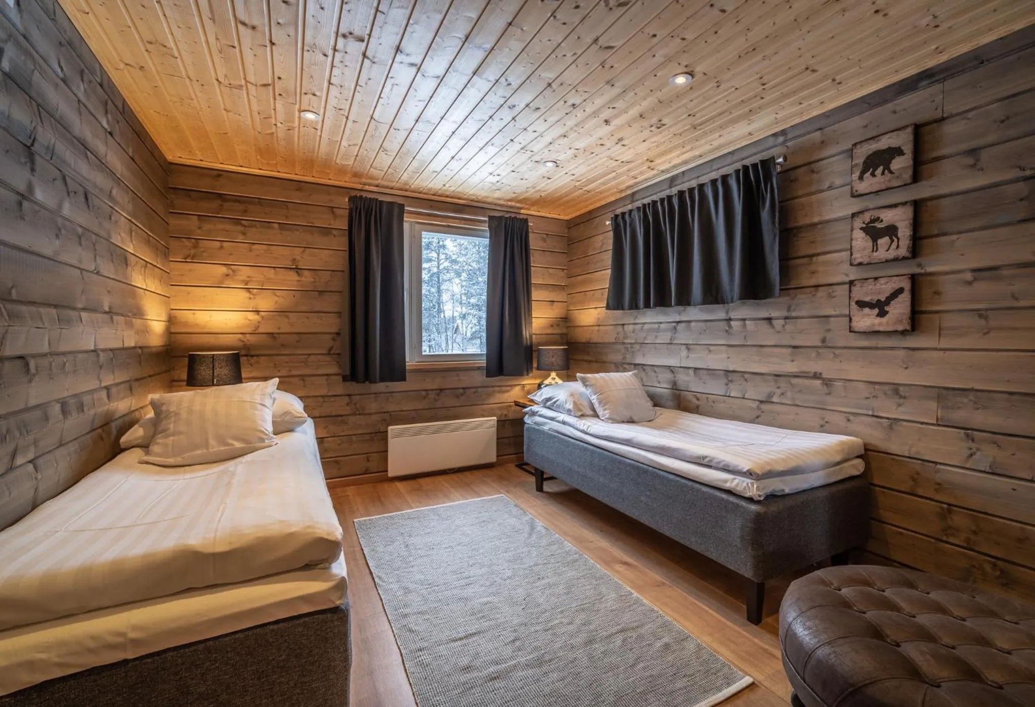 Bedroom, Bed in Wilderness Hotel Nellim & Igloos