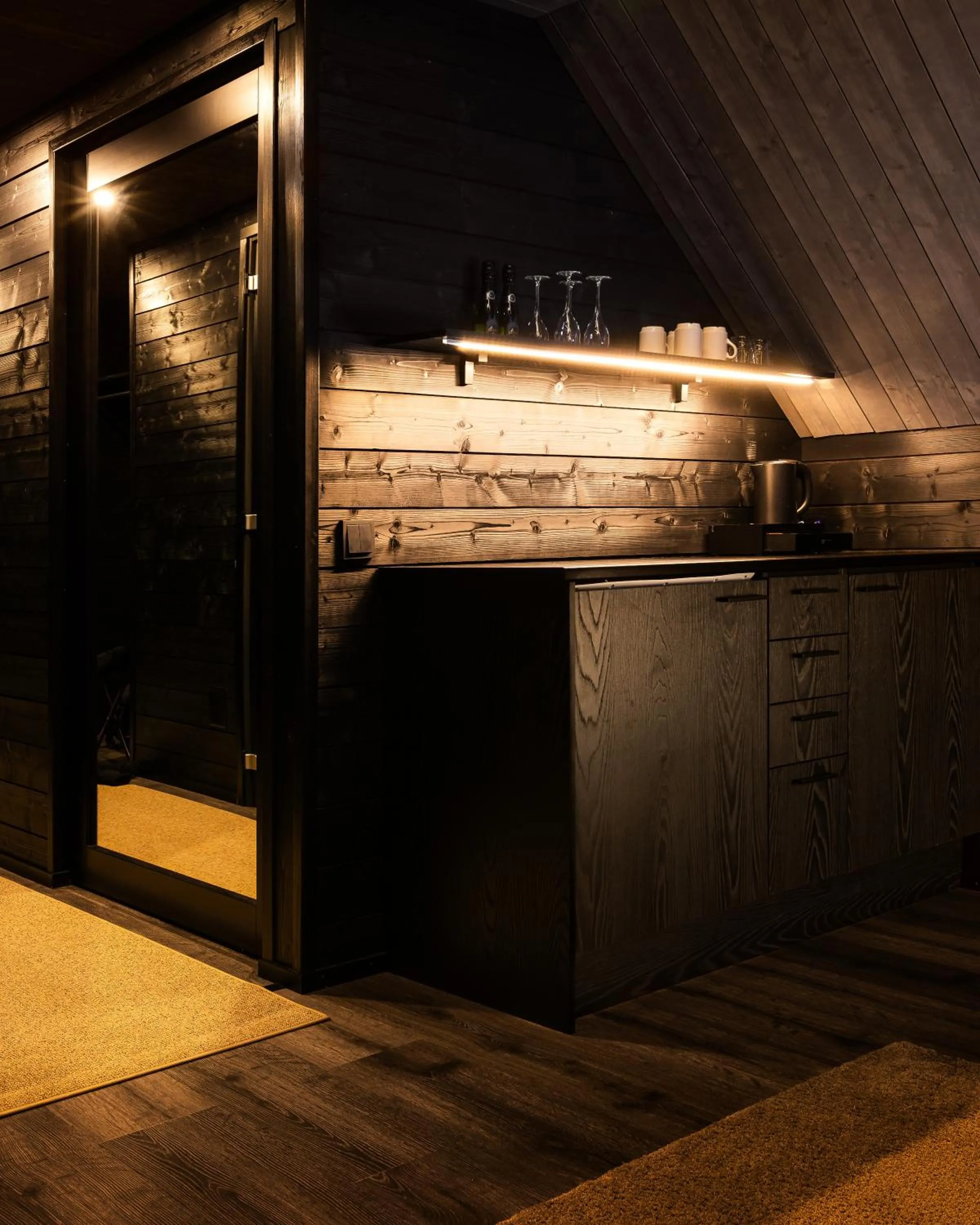 Decorative detail in Wilderness Hotel Nellim & Igloos