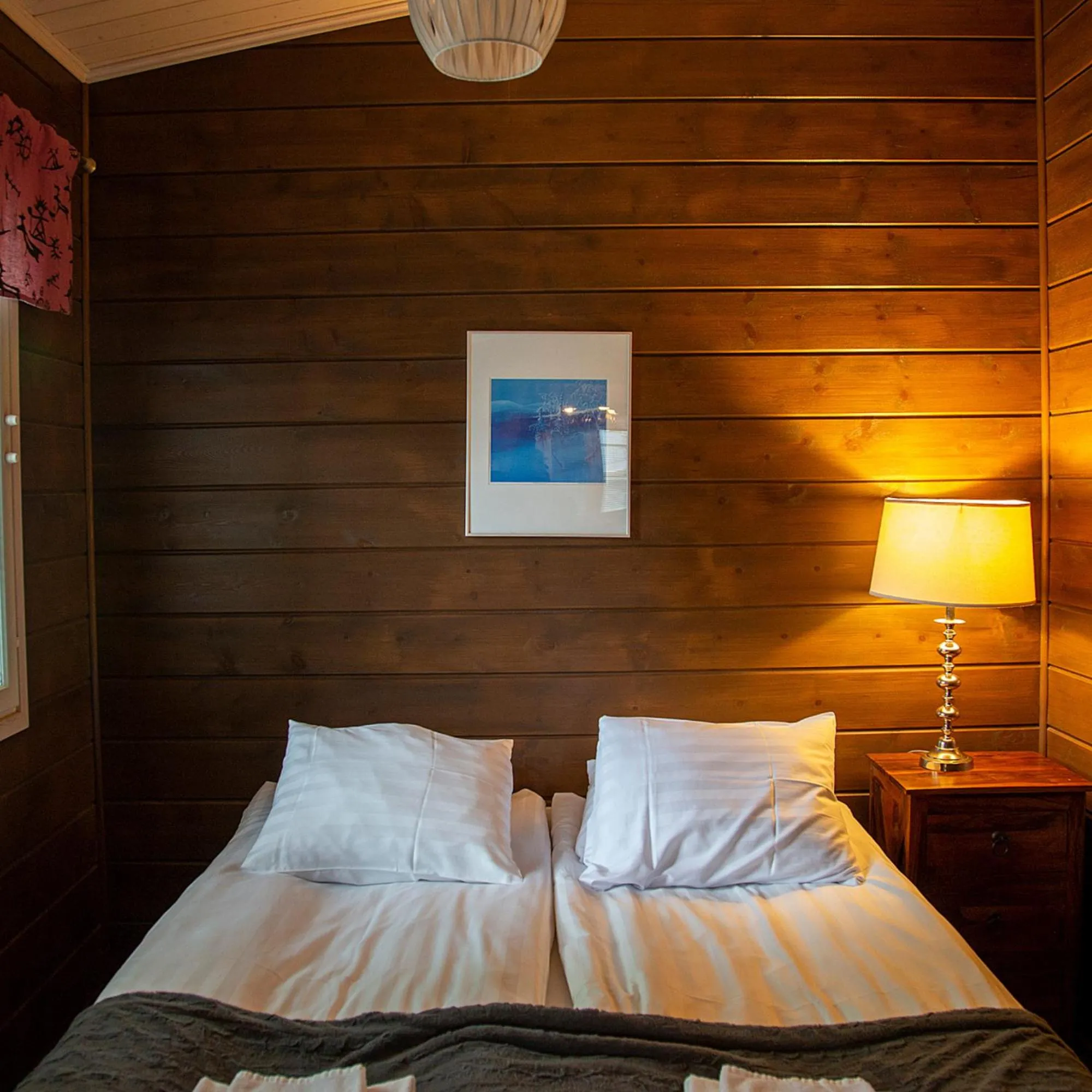 Bedroom, Bed in Wilderness Hotel Nellim & Igloos