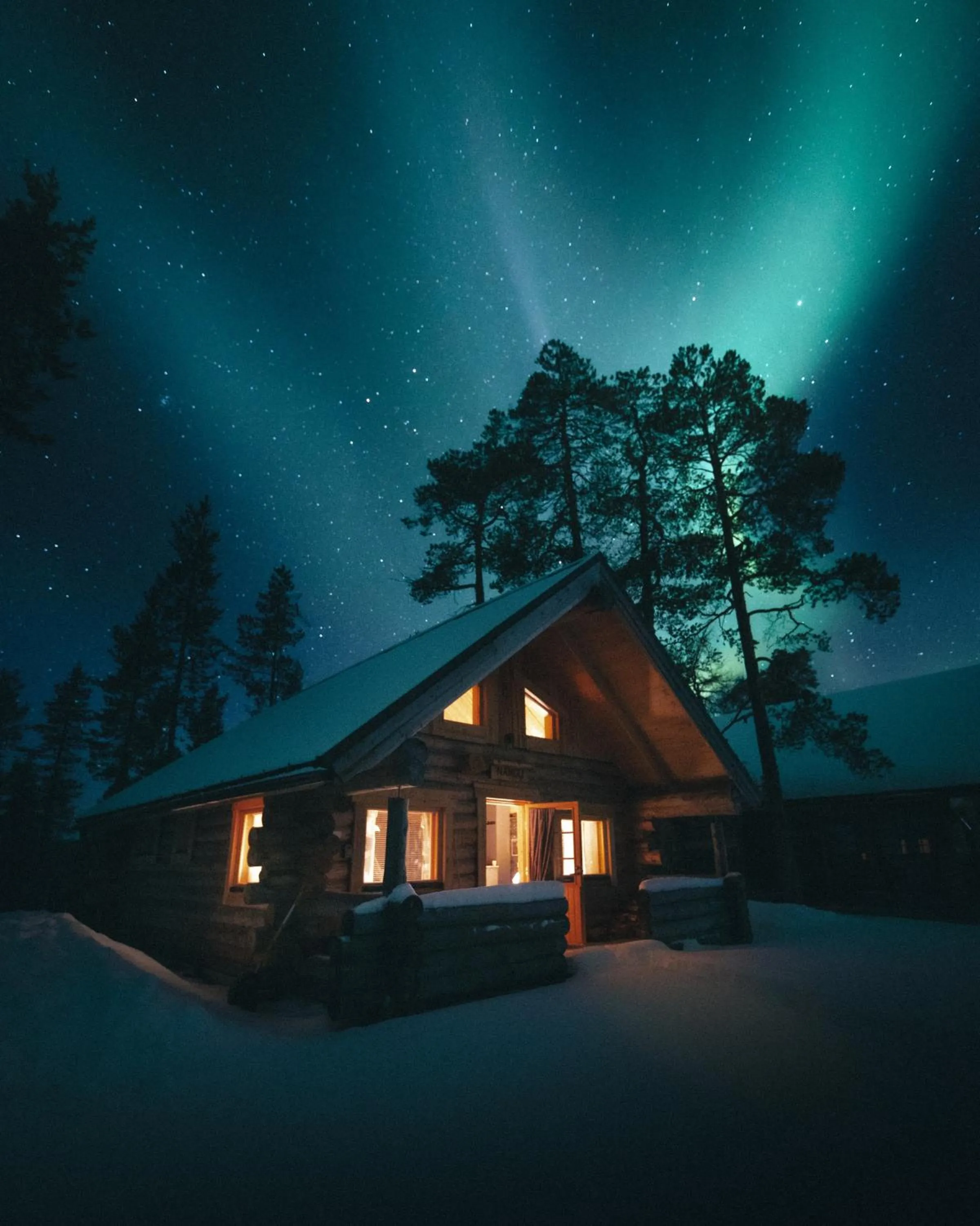 View (from property/room) in Wilderness Hotel Nellim & Igloos