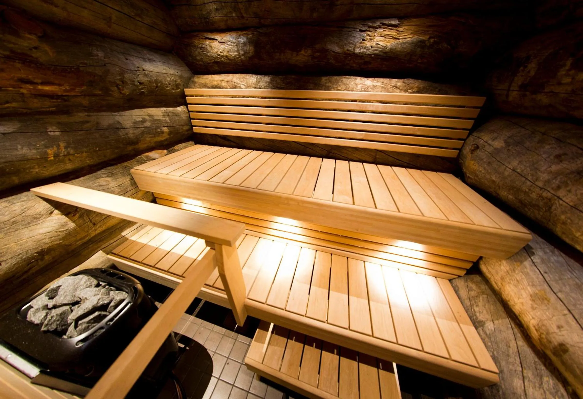 Sauna in Wilderness Hotel Nellim & Igloos