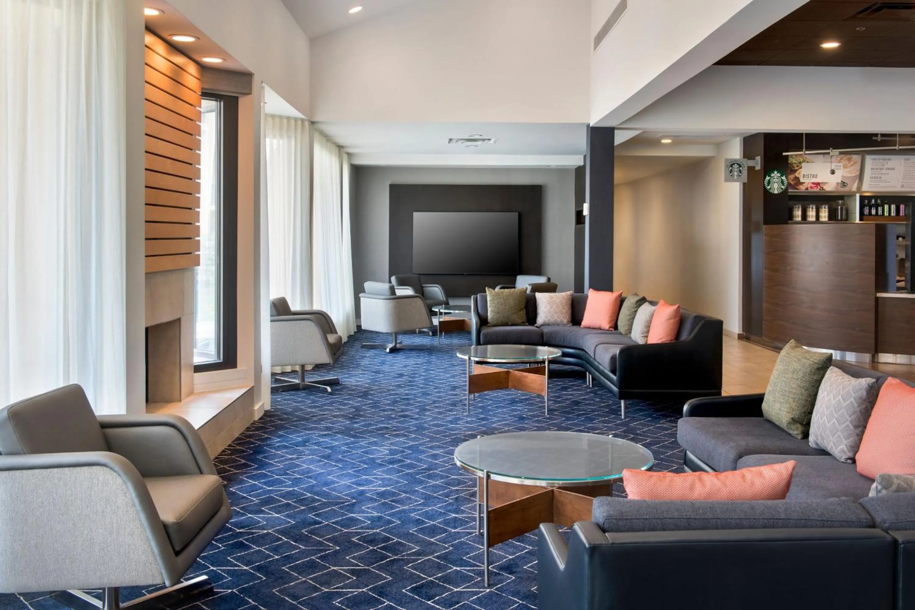 Lobby or reception in Courtyard by Marriott New Haven Wallingford