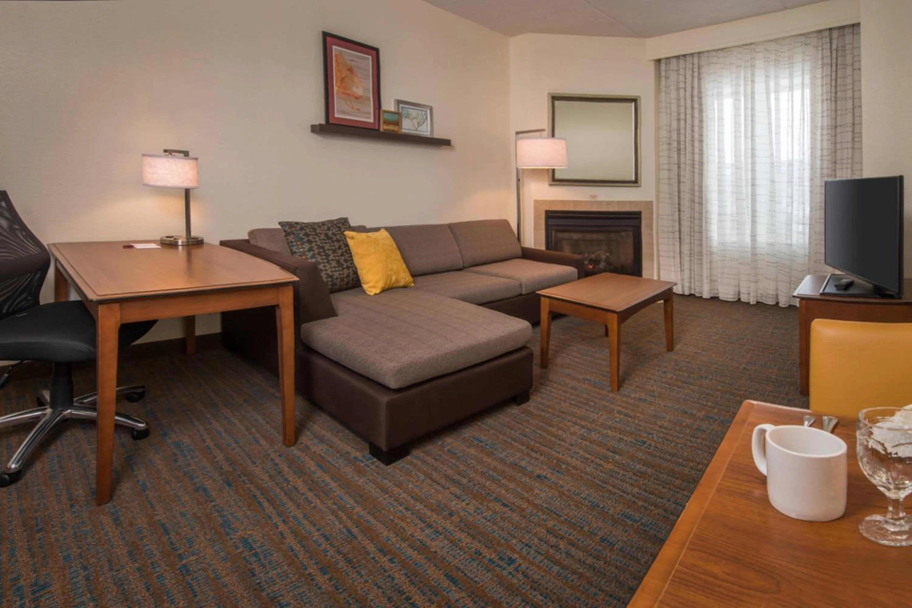 Living room in Residence Inn Chantilly Dulles South