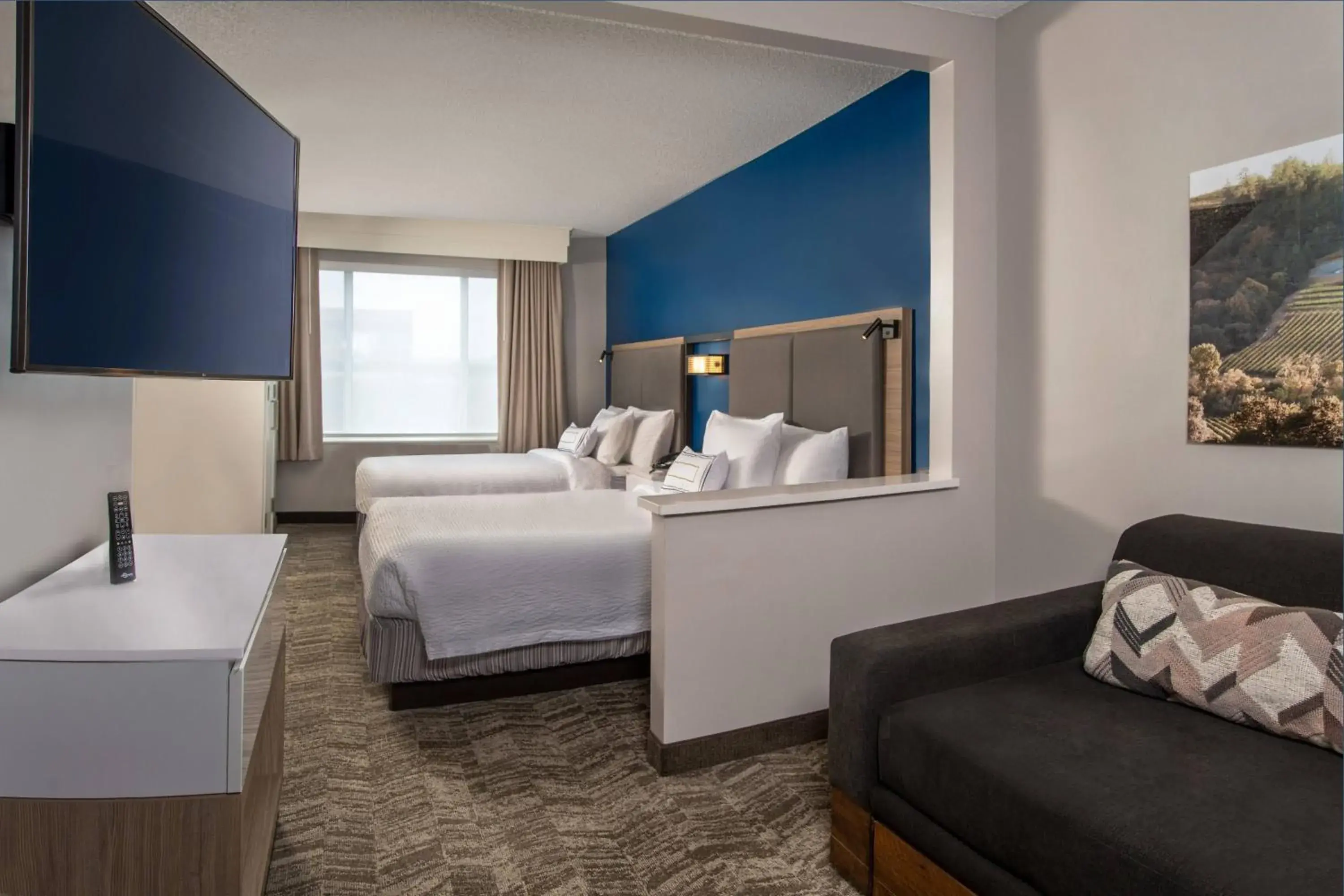 Double Suite with Two Double Beds in SpringHill Suites Herndon Reston Double Suite with Two Double Beds in SpringHill Suites Herndon Reston