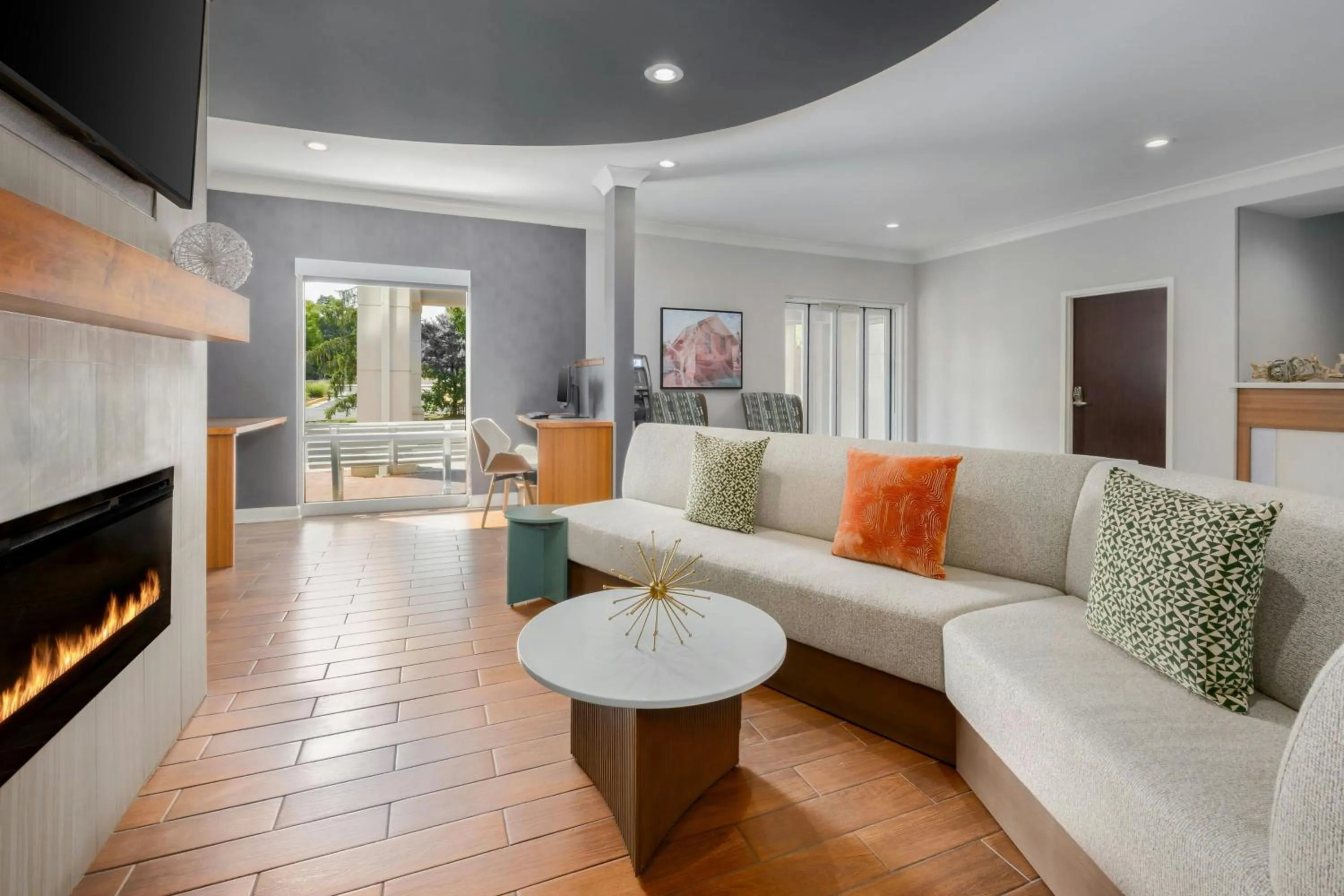 Lobby or reception in SpringHill Suites Herndon Reston