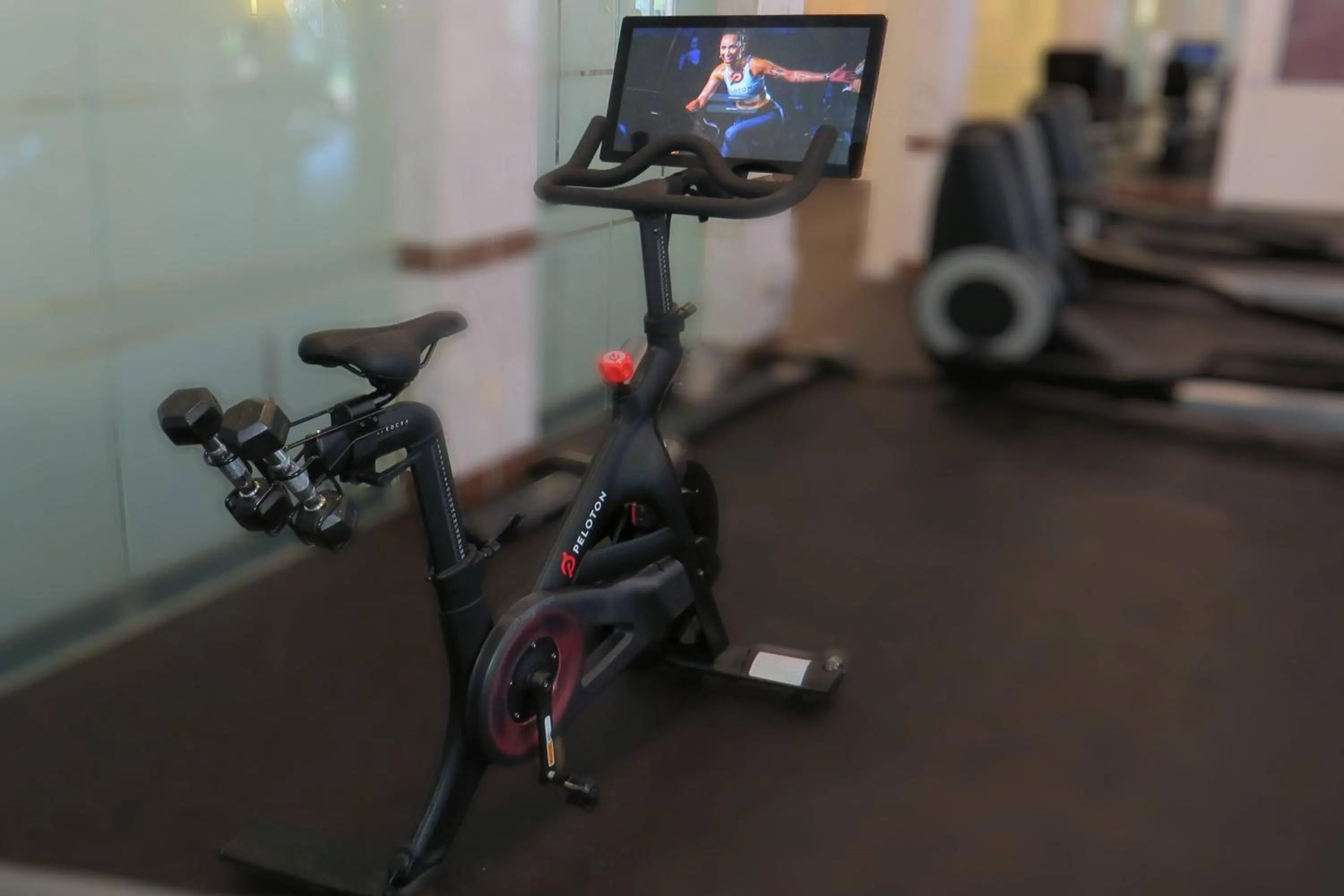 Fitness centre/facilities in Westfields Marriott Washington Dulles