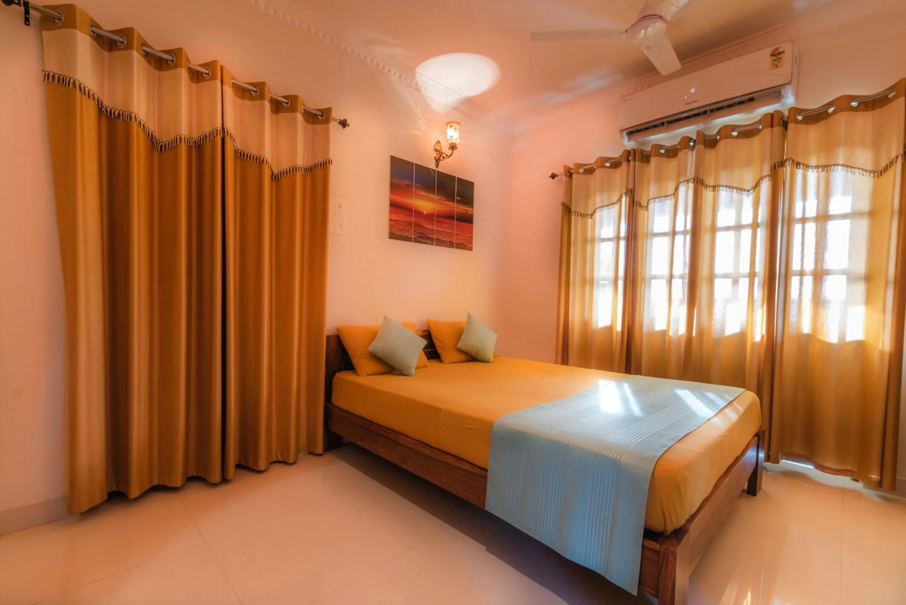 Bed in Monarch Suites