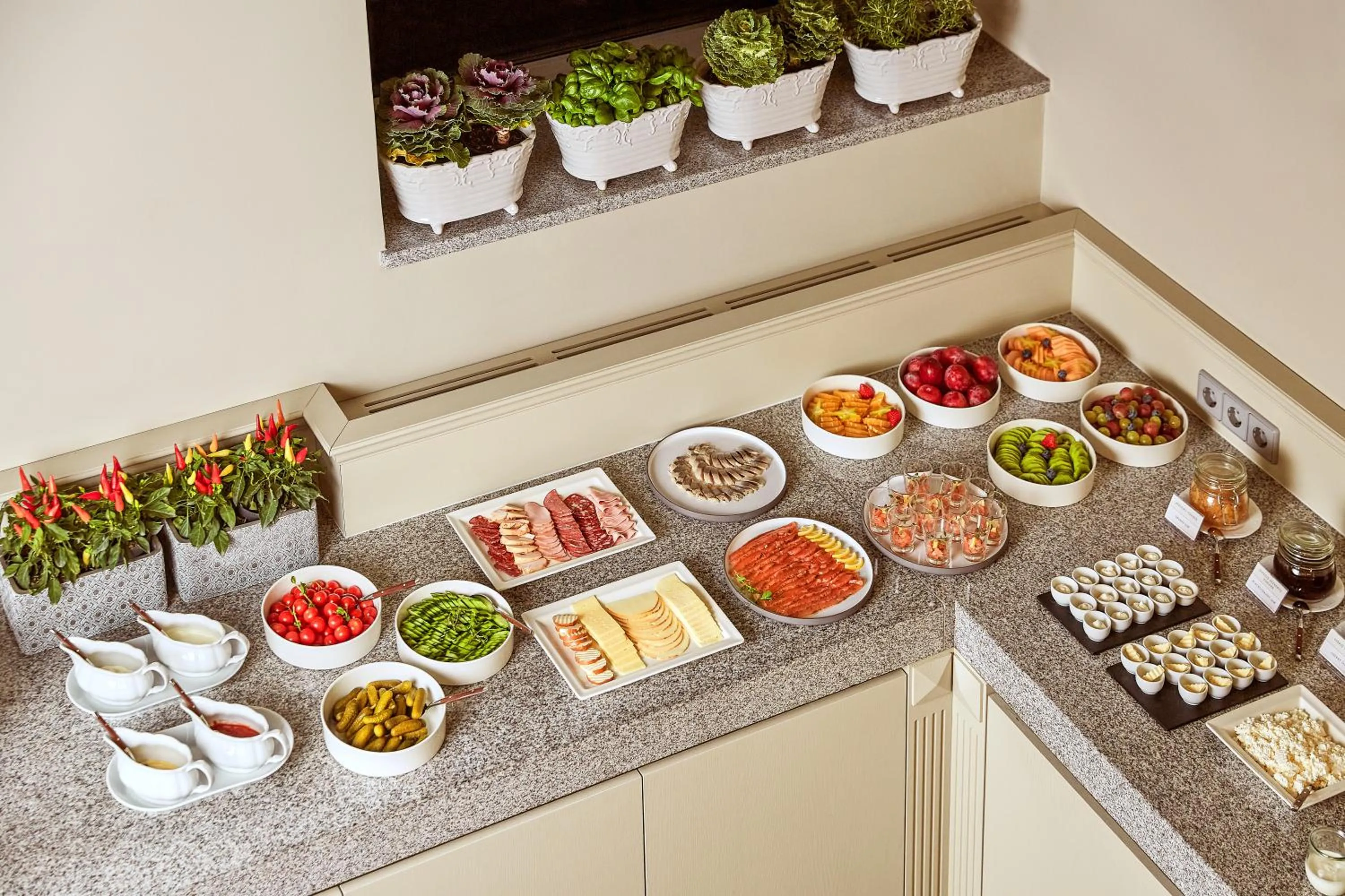 Breakfast in Ratonda Centrum Hotels