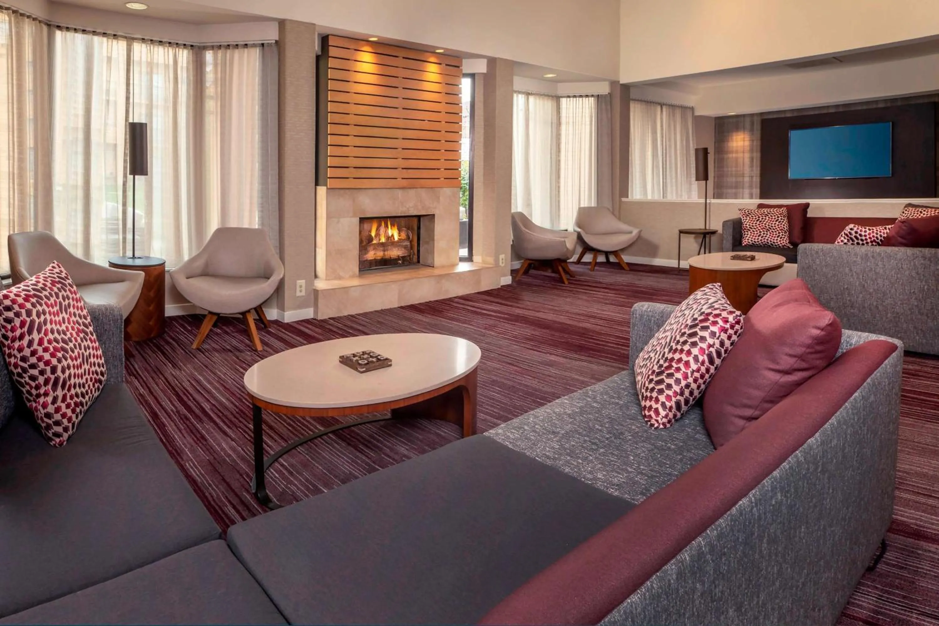 Lobby or reception in Sonesta Select Newark Christiana Mall