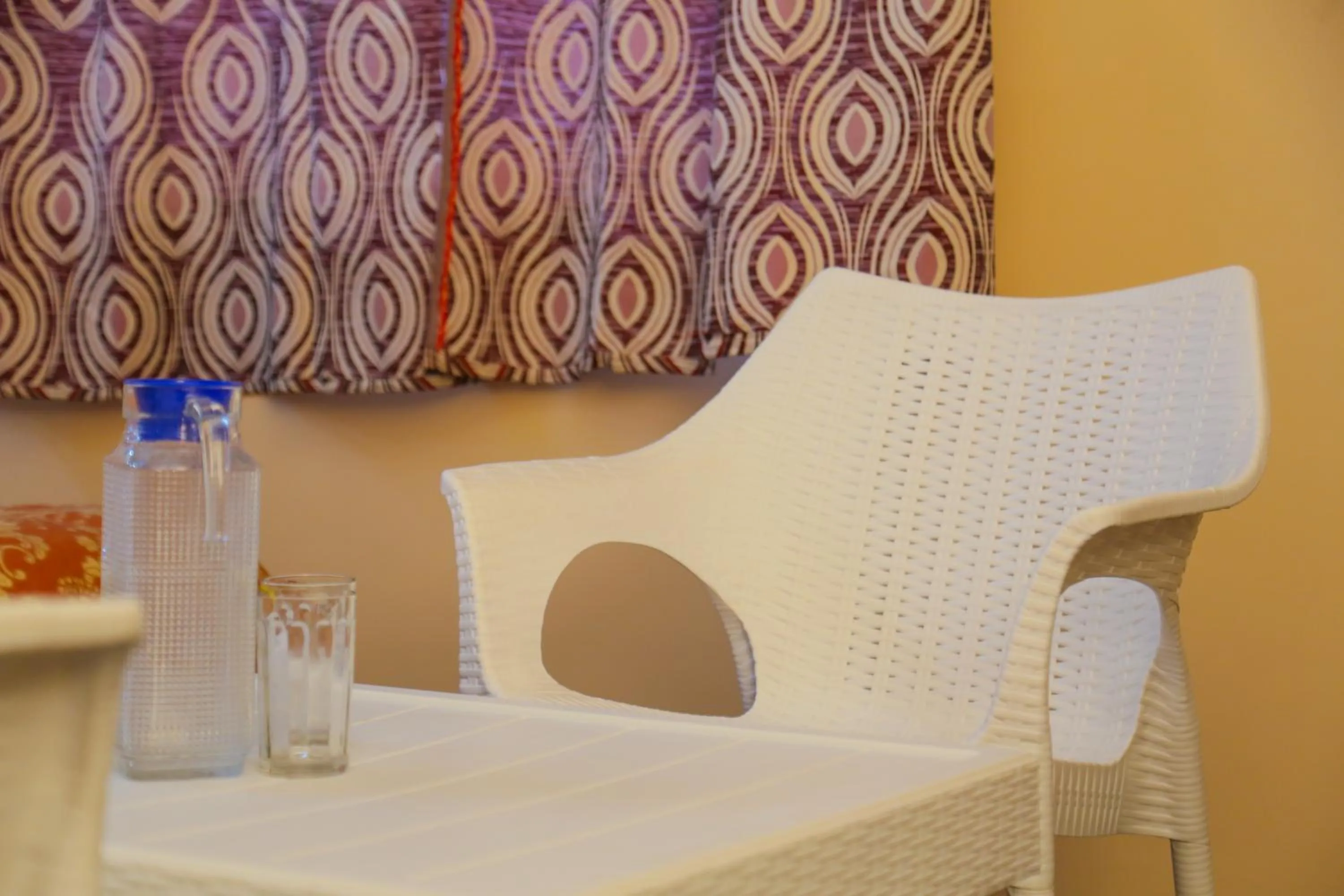 Seating area in P A Resort