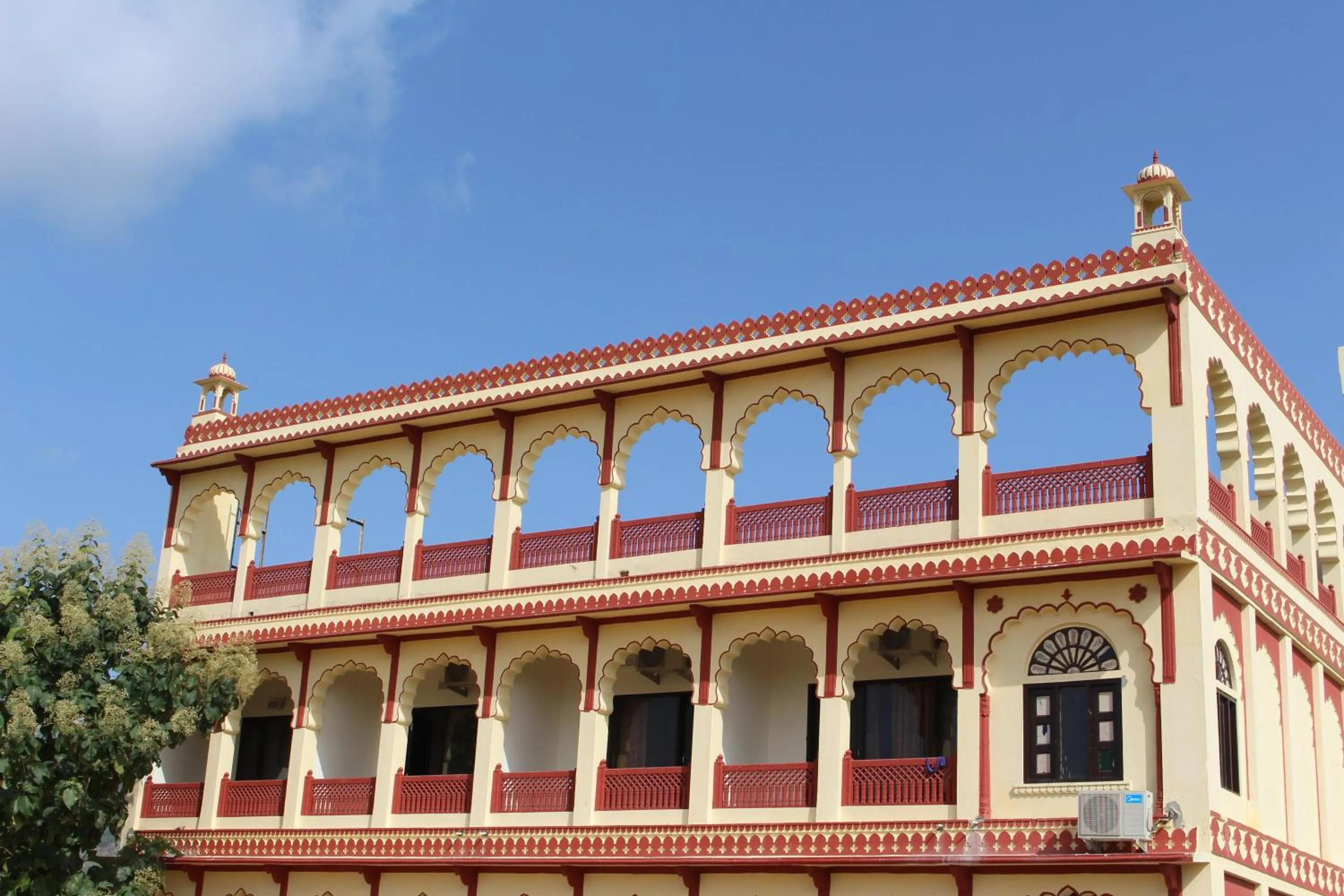 Facade/entrance in Moti Mahal - A Heritage Haveli